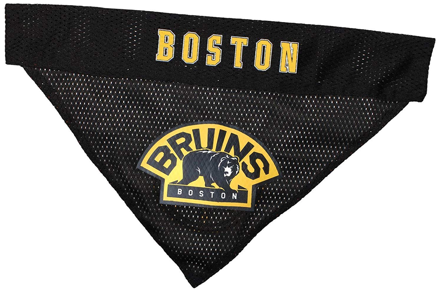 NHL Boston Bruins Bandana for Dogs & Cats, Large/X-Large. - Cute & Stylish Bandana! The Perfect Hockey Fan Scarf Bandana, Great 