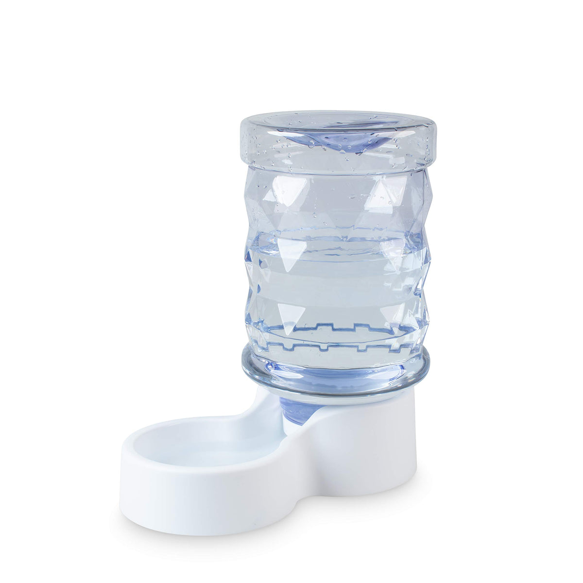 Petfusion H2O Gravity Pet Water Dispenser. Durable 2.5 Gallon Water Feeder. Automatic Water Station For Cats & Small, Medium, La