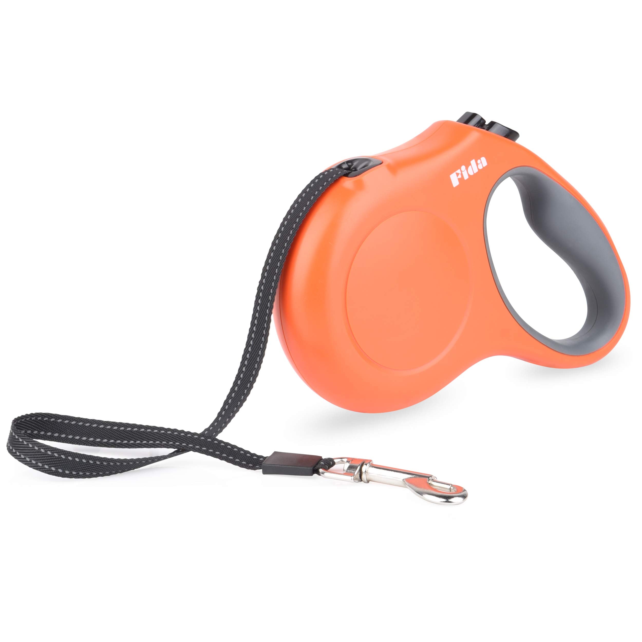 Fida Retractable Dog Leash, 16Ft Heavy Duty Pet Walking Leash For Medium/Large Dog Up To 110 Lbs, Tangle Free. One-Hand Brake (L
