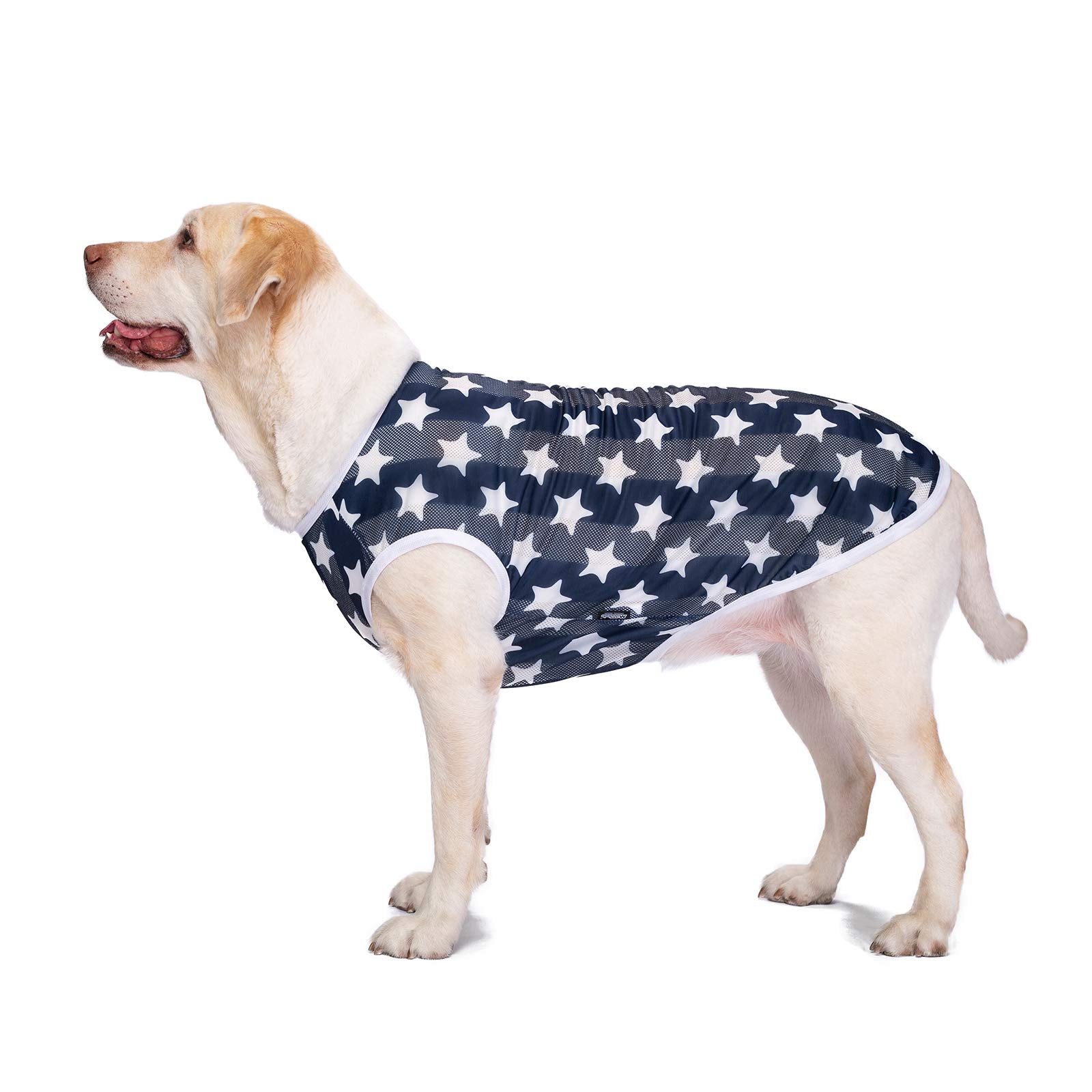 Pet Clothes, Large Dog Shirt Camouflage T Shirt Breathable Dog Sunscreen Clothes Outfits Vest Apparel For Medium Large Dogs (34/