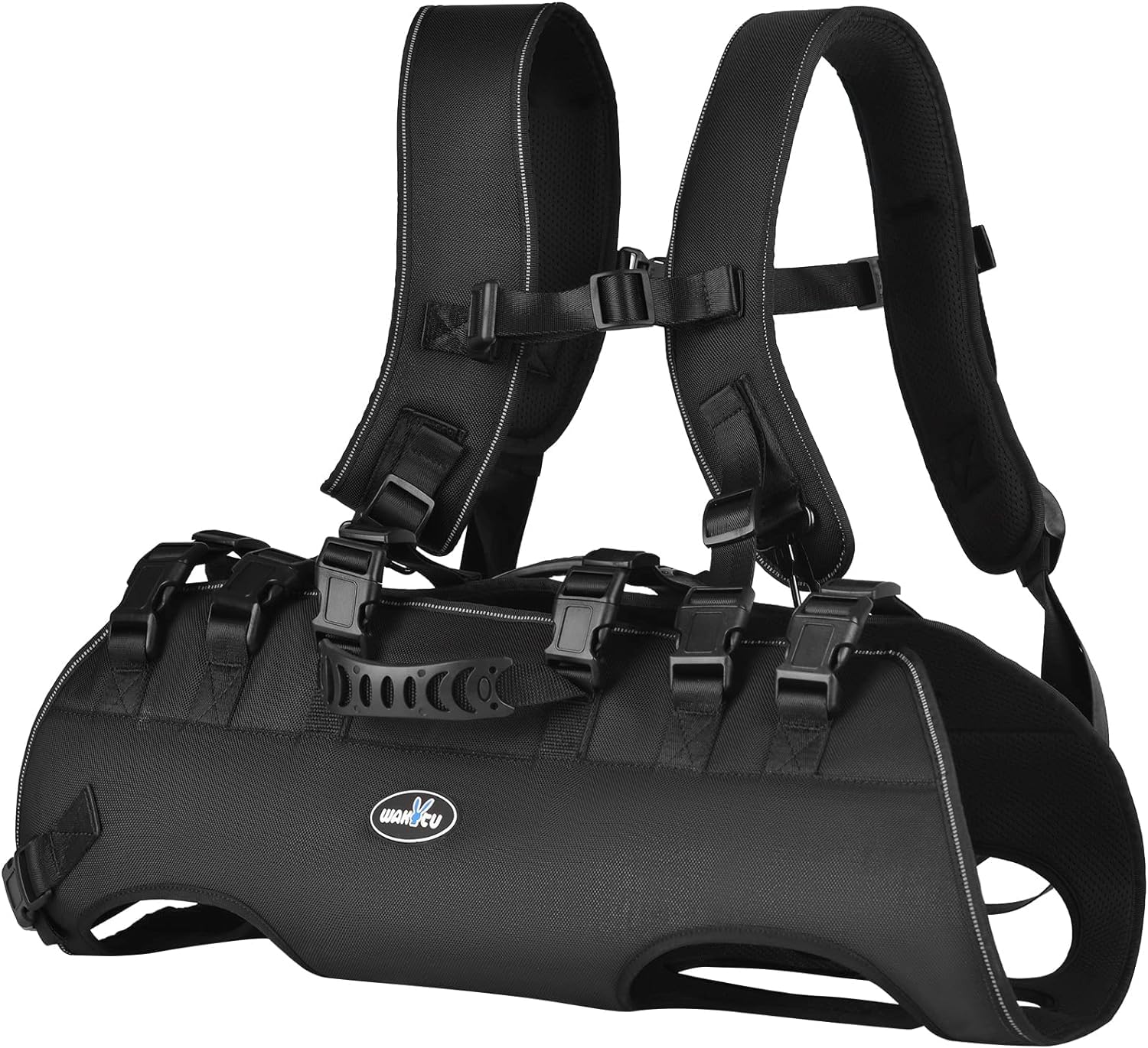 Wakytu Dog Lift Harness Sling Carrier for Dogs Hind Leg Stair Support Old, Disabled, Joint Injuries, Arthritis, Large Dogs Up an