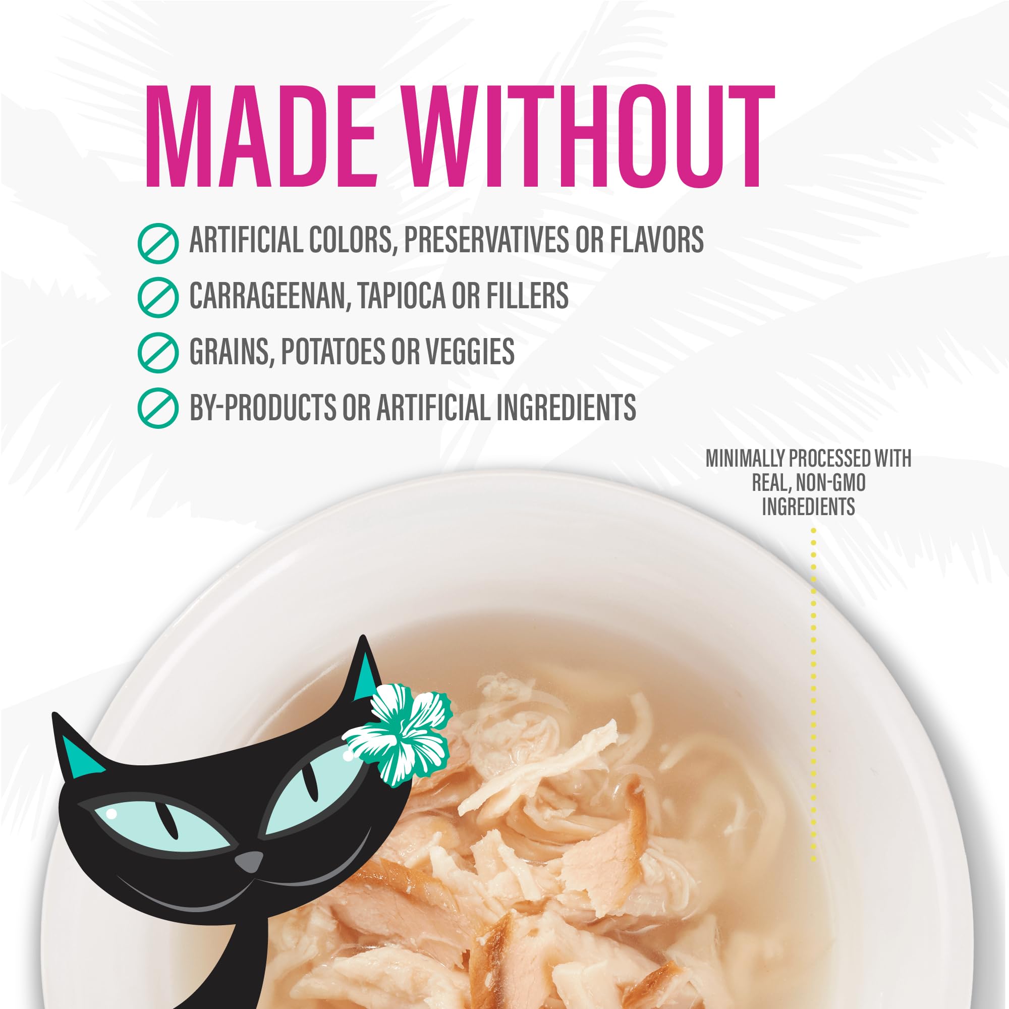 Tiki Cat Born Carnivore Complements Wet Cat Food Topper, Variety Pack 2.1 oz. Pouch (12 Count)