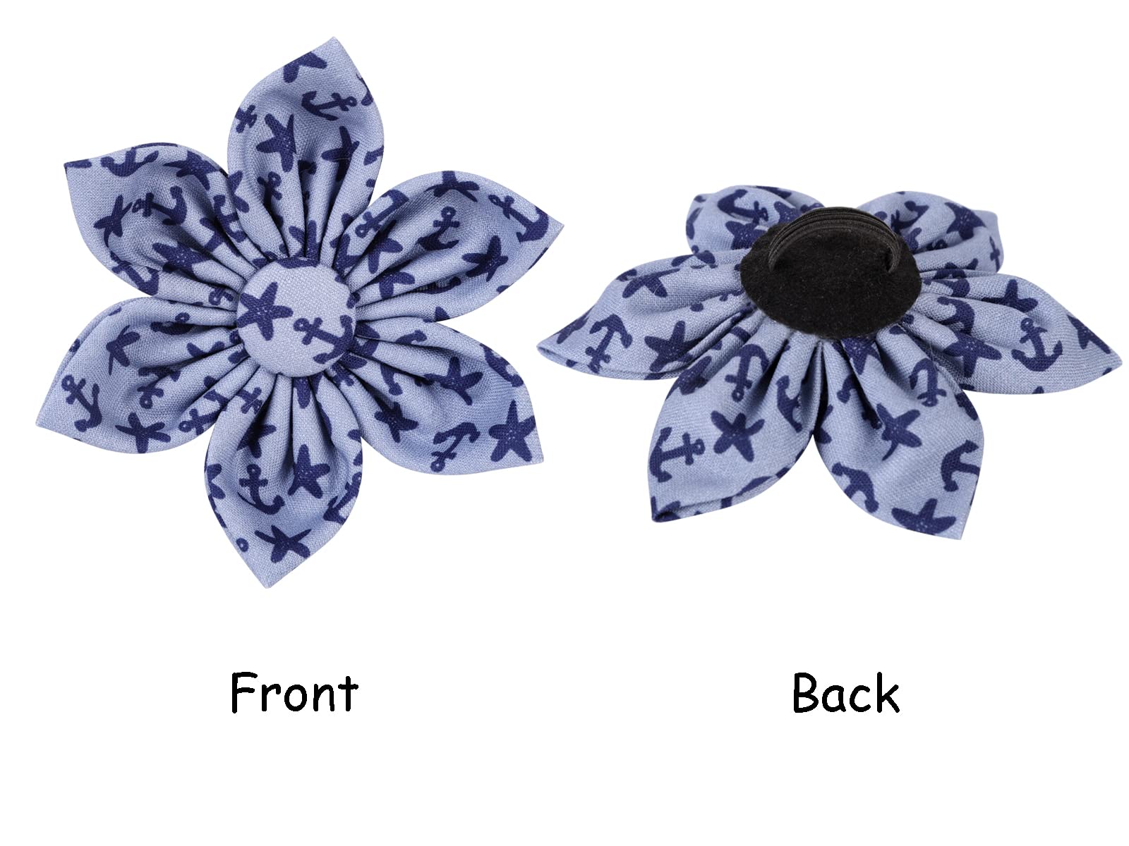 Lionet Paws Dog Collar With Flower, Summer Flower Collar For Dog,Adjustable Comfortable Dog Collar Gift For Puppy Small Medium L