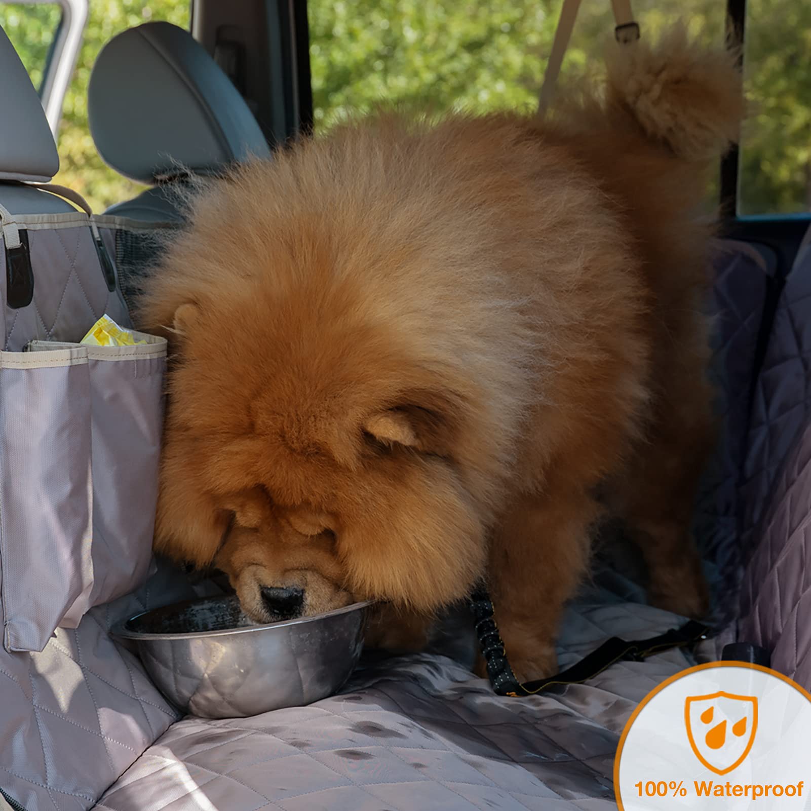 Ibuddy Truck Dog Hammock - 100% Waterproof, Machine Washable X-Large Pet Seat Cover With Side Flap For Large Suv And Truck