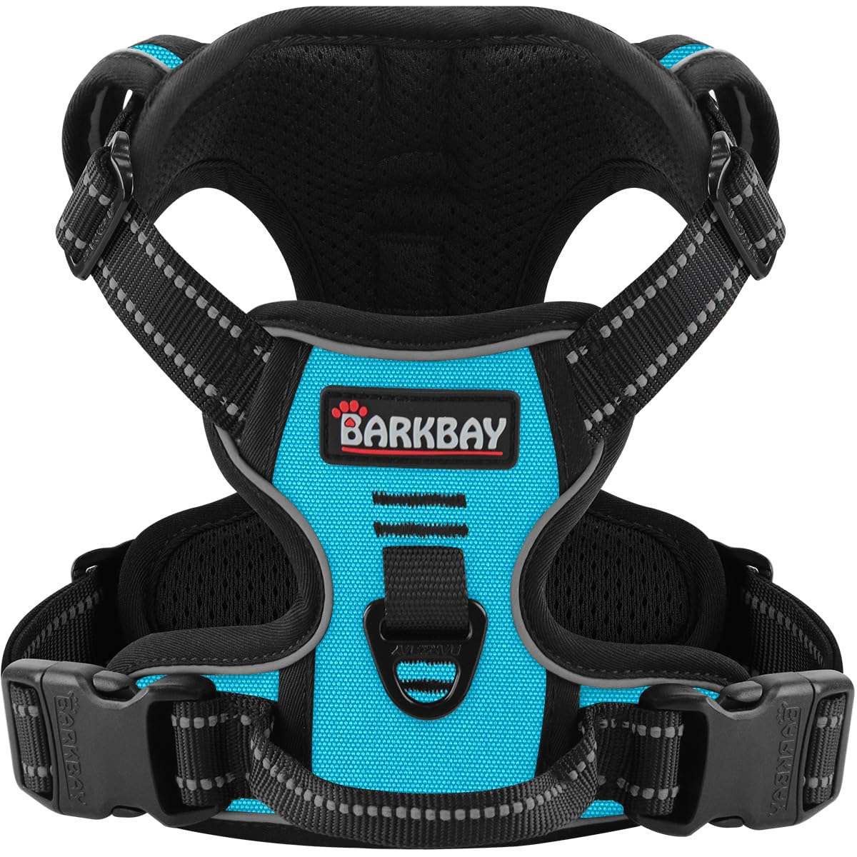 Barkbay Dog Harness No-Pull Pet Harness Adjustable Outdoor Pet Vest 3M Reflective Oxford Material Vest For Dogs Easy Control For