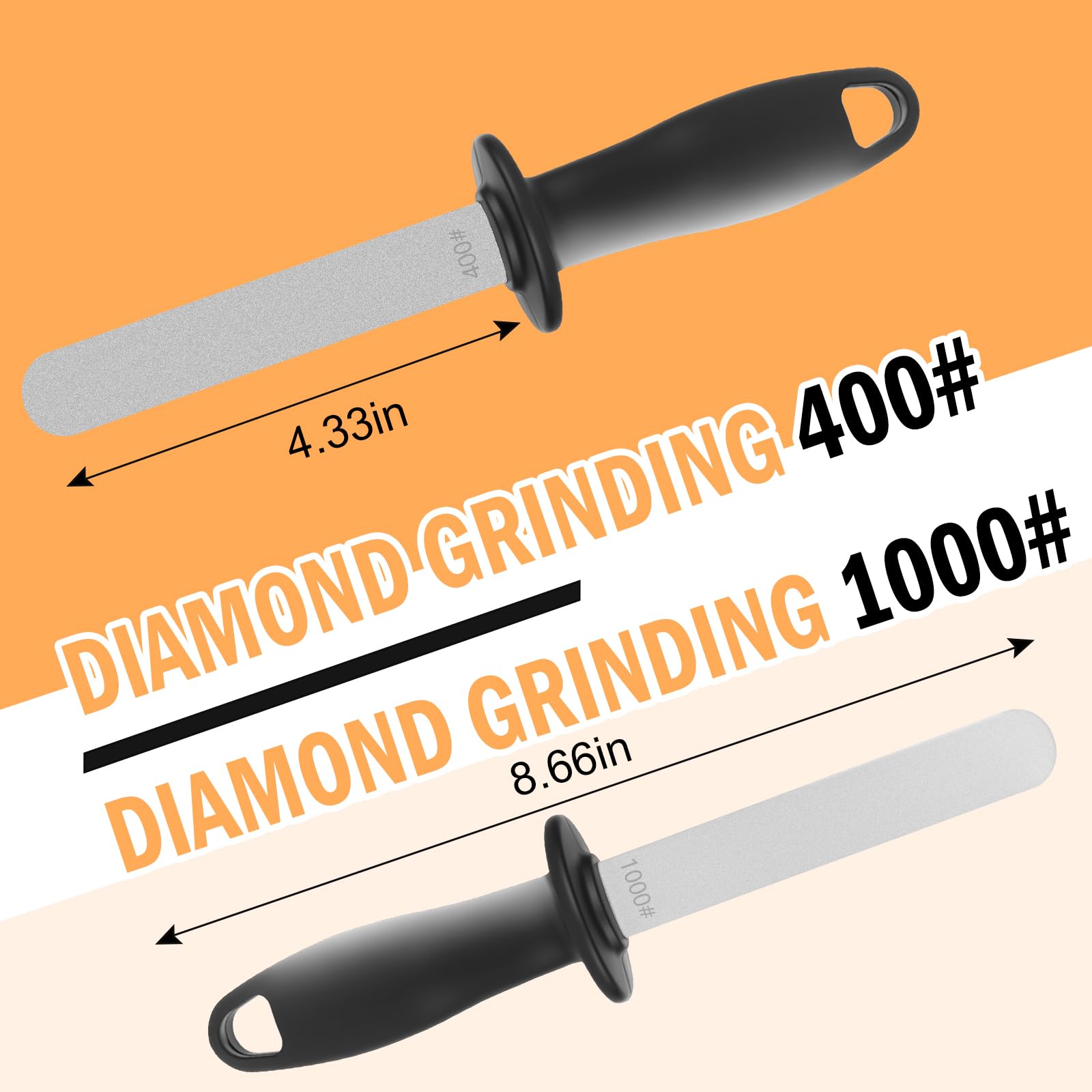 ETCYAOXIN 3-in-1 Farrier Hoof Knife with Built-in Sharpenerener & Horseshoe Brush-High Carbon Steel Blade,Sharpener Hoof Knife,H