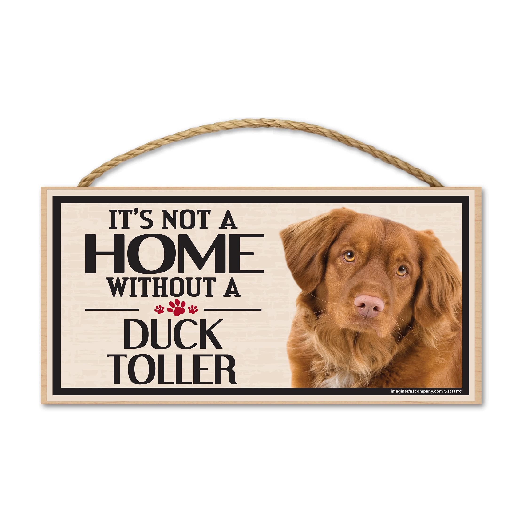 Imagine This Wood Sign For Duck Toller Dog Breeds
