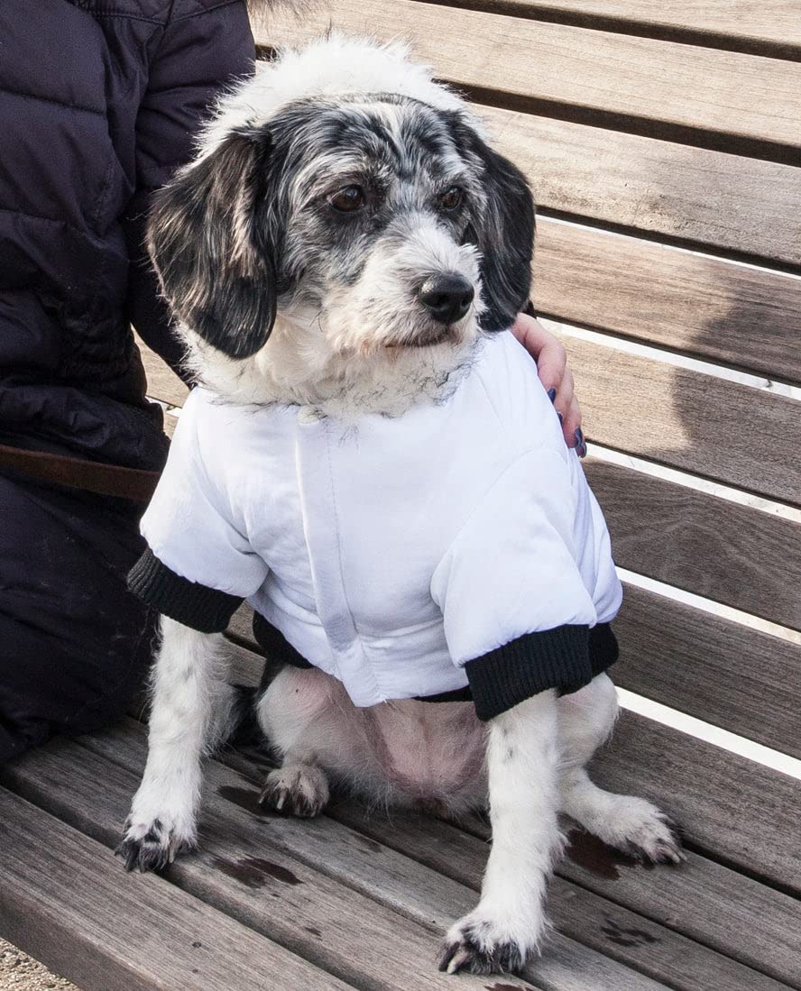 Pet Life Aspen Winter White Fashion Dog Jacket Parka - Dog Coat With 3M Thinsulate Insulation Technology - Winter Dog Clothes Fo