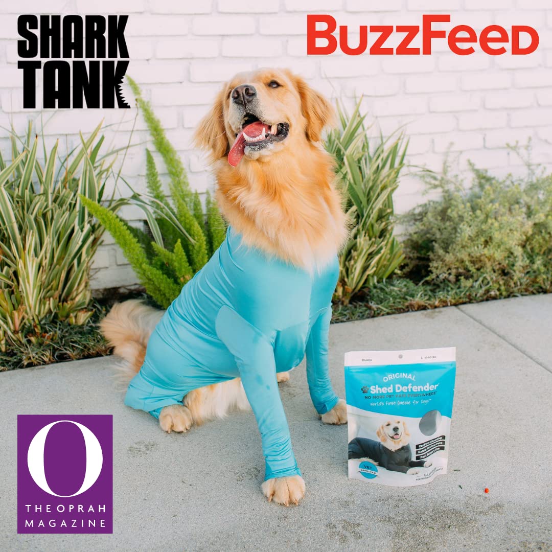 Shed Defender Sport Dog Onesie - Seen On Shark Tank, Shedding Bodysuit For Dogs, Anxiety Vest, Calming Shirt, Hot Spots, Allergy