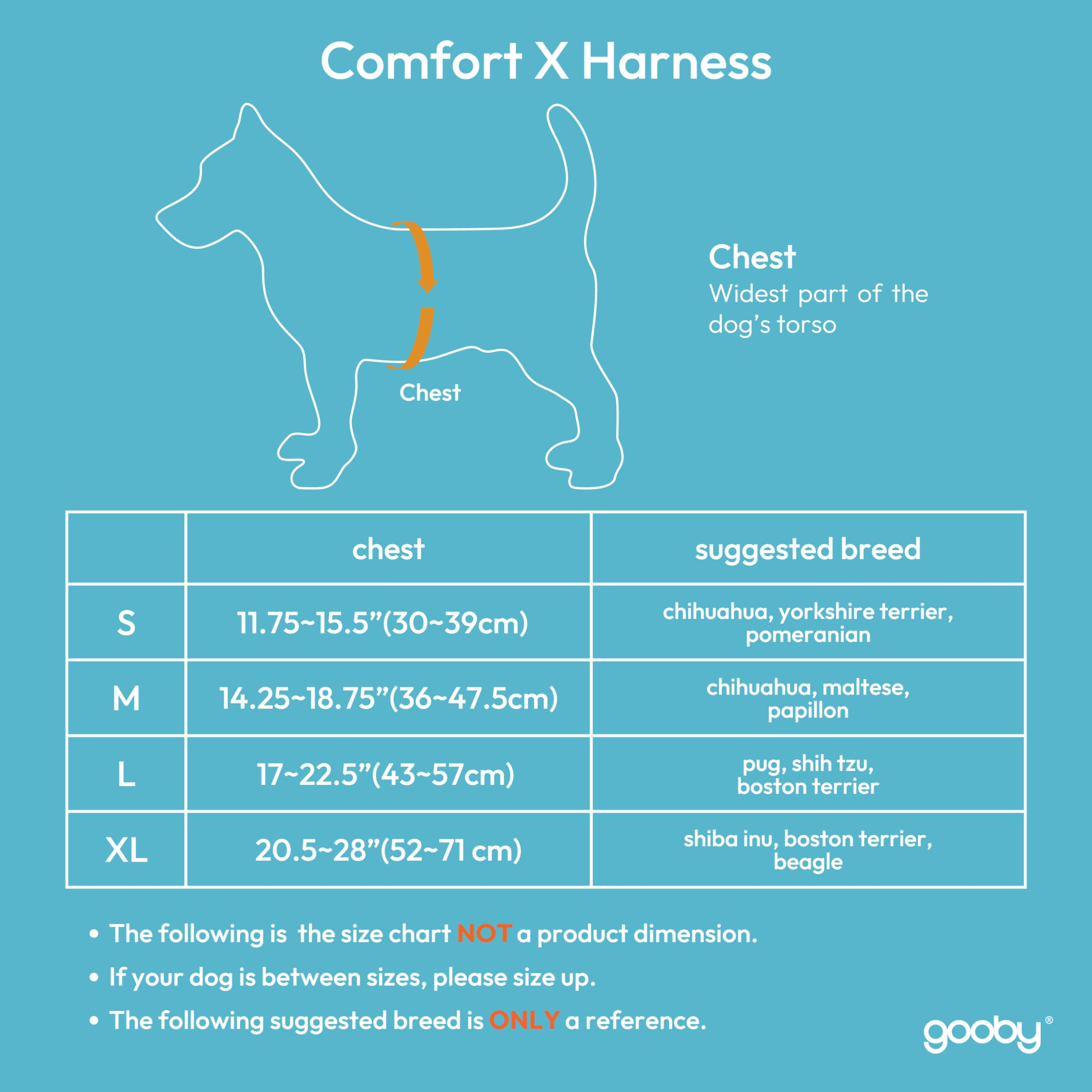 Gooby Comfort X Head In Harness - Pink, X-Large - No Pull Small Dog Harness Patented Choke-Free X Frame - Perfect On The Go Dog Harness For Medium Dogs No Pull Or Small Dogs For Indoor And Outdoor Use