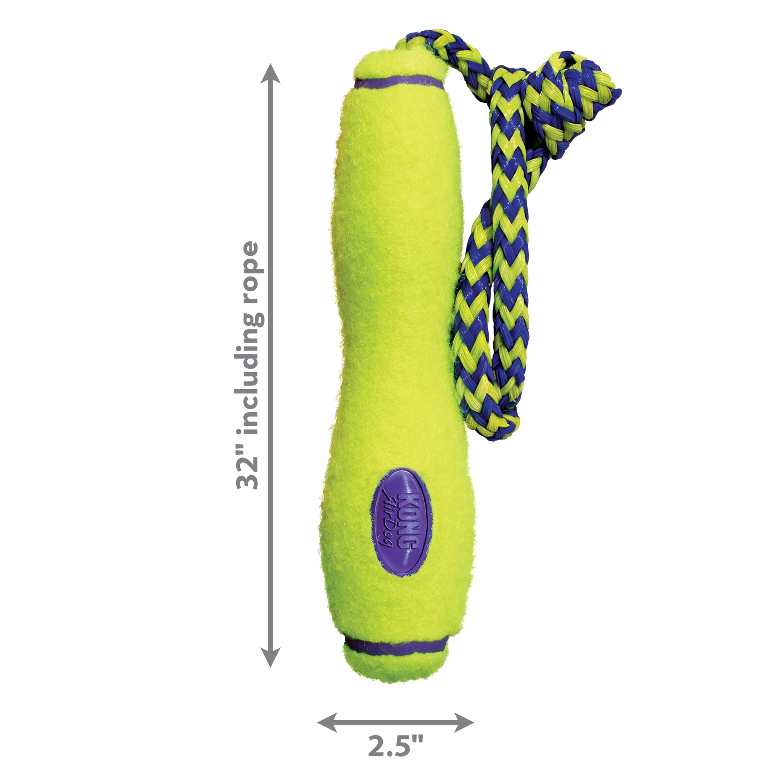 Kong Airdog Fetch Stick W/Rope Lg
