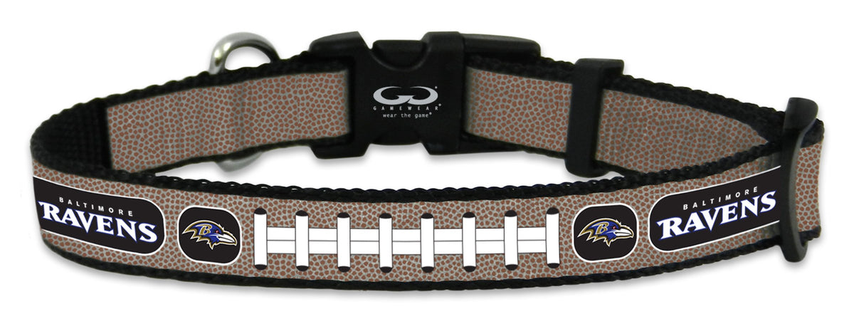 Nfl Baltimore Ravens Reflective Football Collar, Small