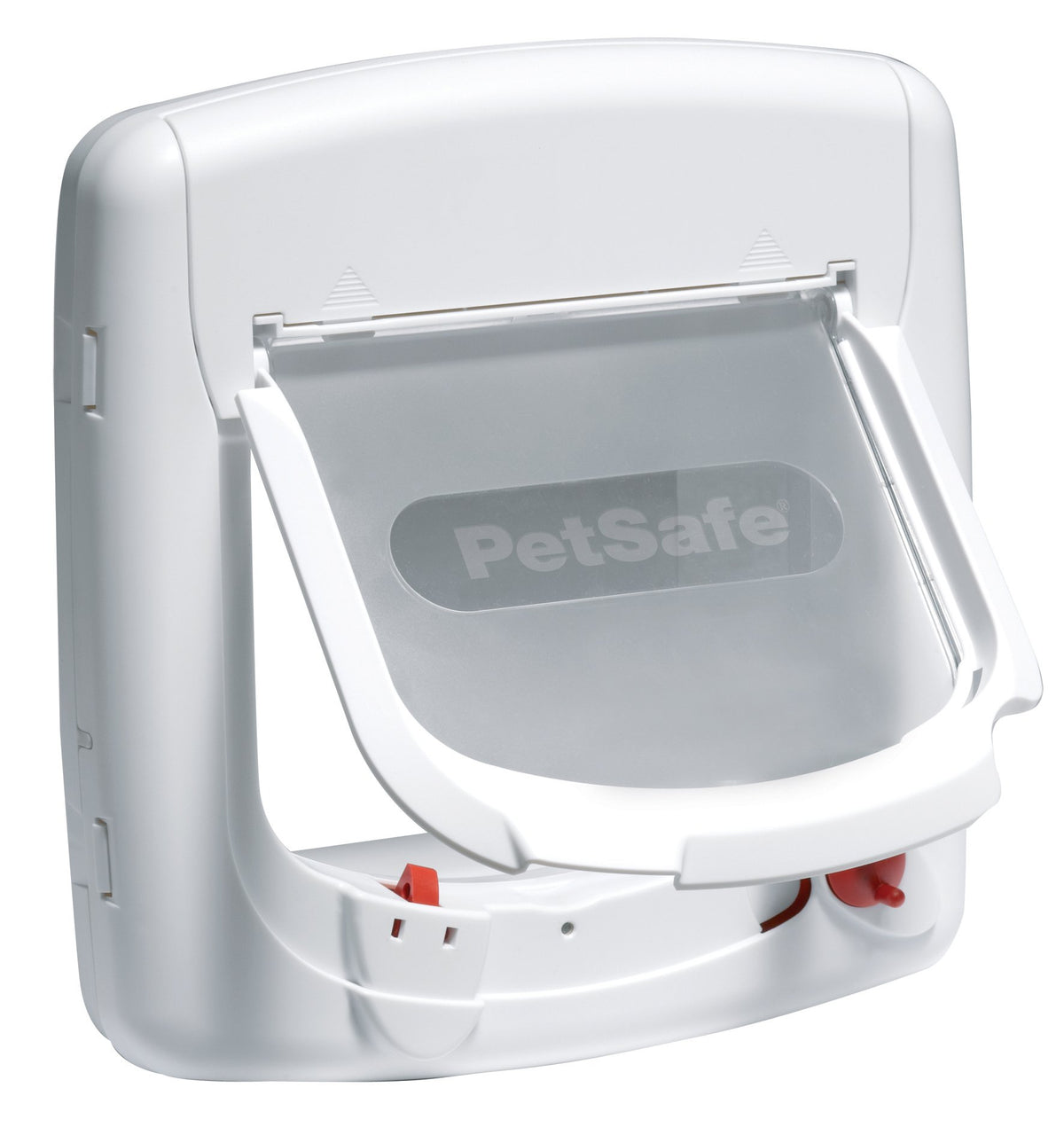 Petsafe, Deluxe Magnetic Cat Flap, Selective Entry, 4 Way Locking - Staywell (White)