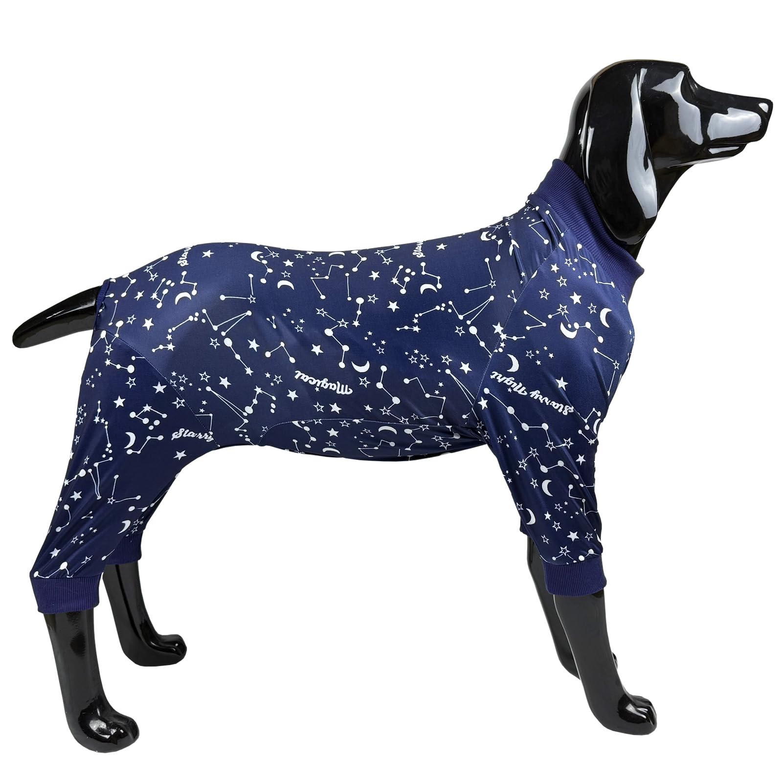 D.E.E Large Dog Shirts Unicorn Galaxy Pattern Printed Dog Shirts For Large Dogs Big Dog Clothes Dog Tank Top Stretchy (Pgalaxyda