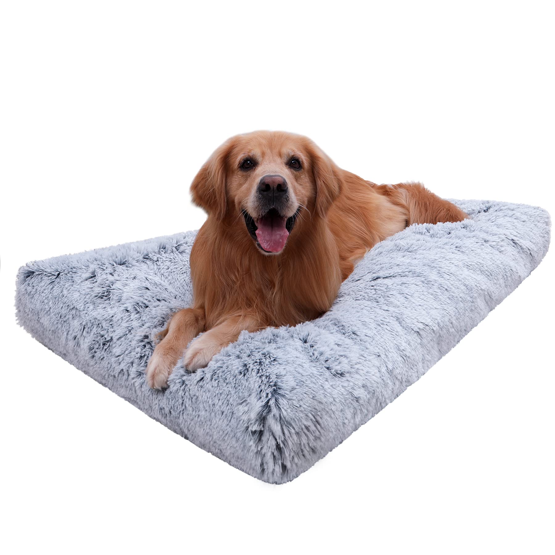Vonabem Extral Large Dog Bed Washable With Removable Cover Waterproof,Xlarge Dog Crate Bed Xxl, Fluffy Plush Jumbo Pet Beds, Dog