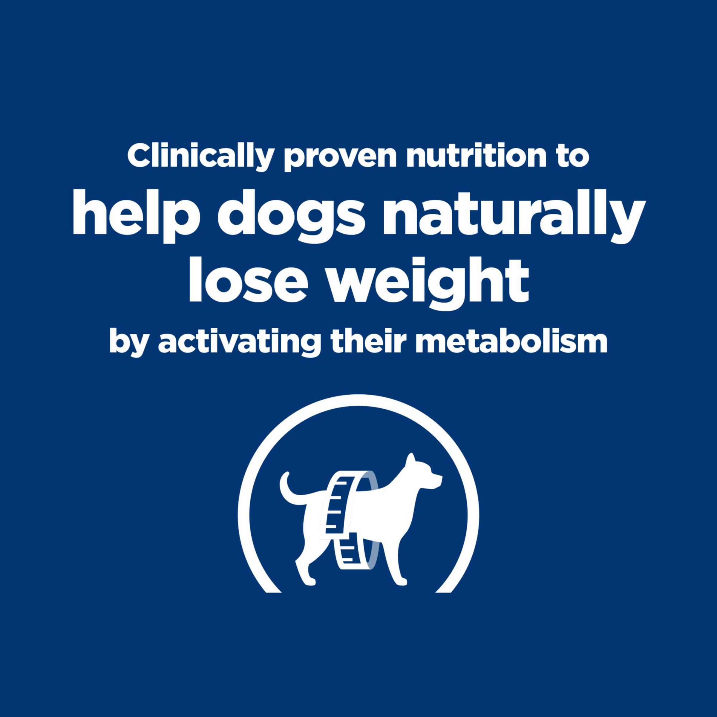 Hills Prescription Diet Metabolic Weight Management Chicken Flavor Wet Dog Food, Veterinary Diet, 13 Oz (Pack of 12)