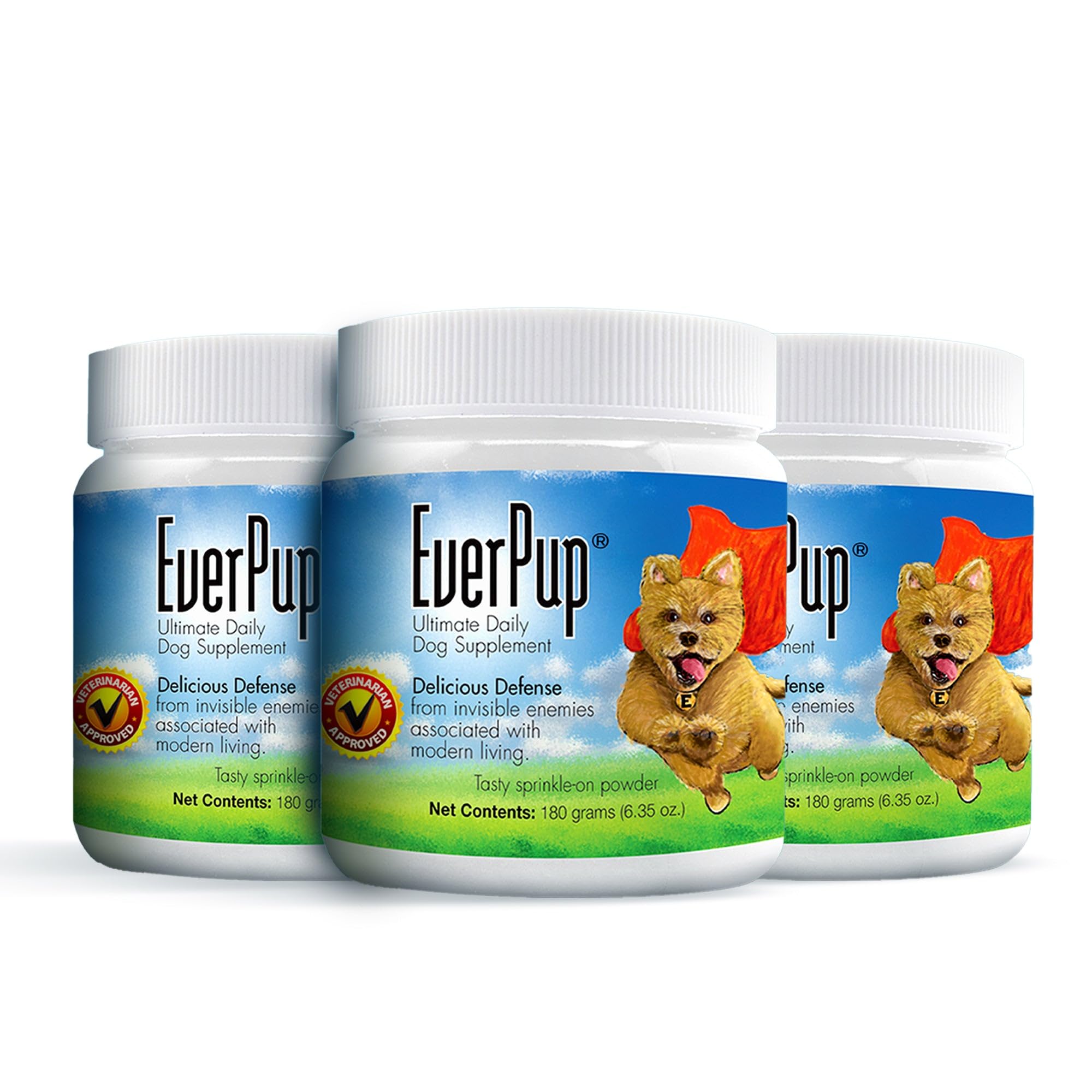 EverPup Multivitamin Dog Supplement - Glucosomine & Apoptogens for Hip & Joint Health + Probiotics & Prebiotics with Enzymes for