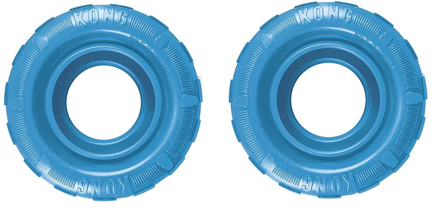 Kong (2 Pack) Puppy Tires, Size Medium/Large