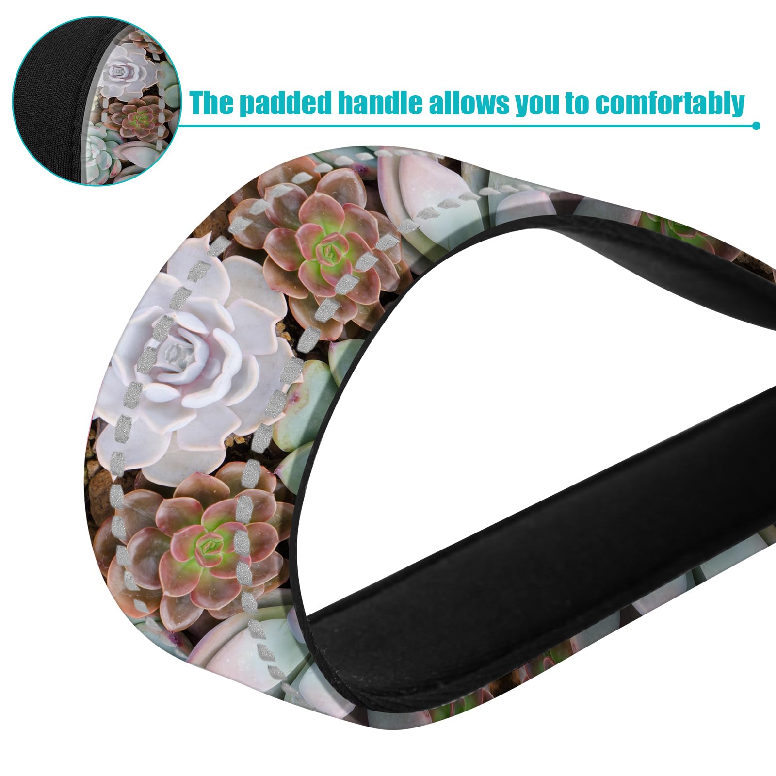 Reflective Nylon Padded Handle Short Dog Leash - For Large And Medium Sized Dogs