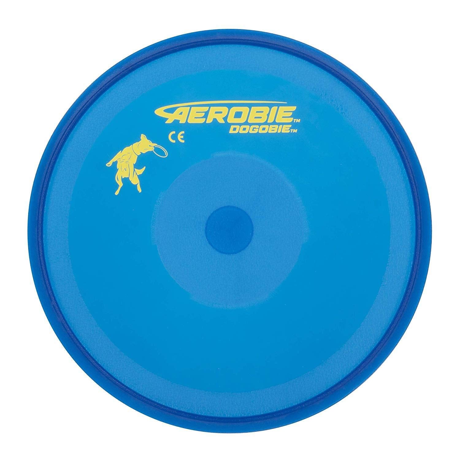 Aerobie Dogobie Disc - Outdoor Flying Disc for Dogs, Multi Color, Model 6046416, Basic Size