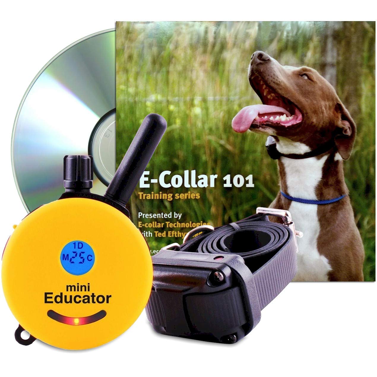 Educator 1/2 Mile Remote Dog Training System Plus E-Collar 101 Training Dvd, Safe Humane Stimulation, Pavlovian Tone, Waterproof
