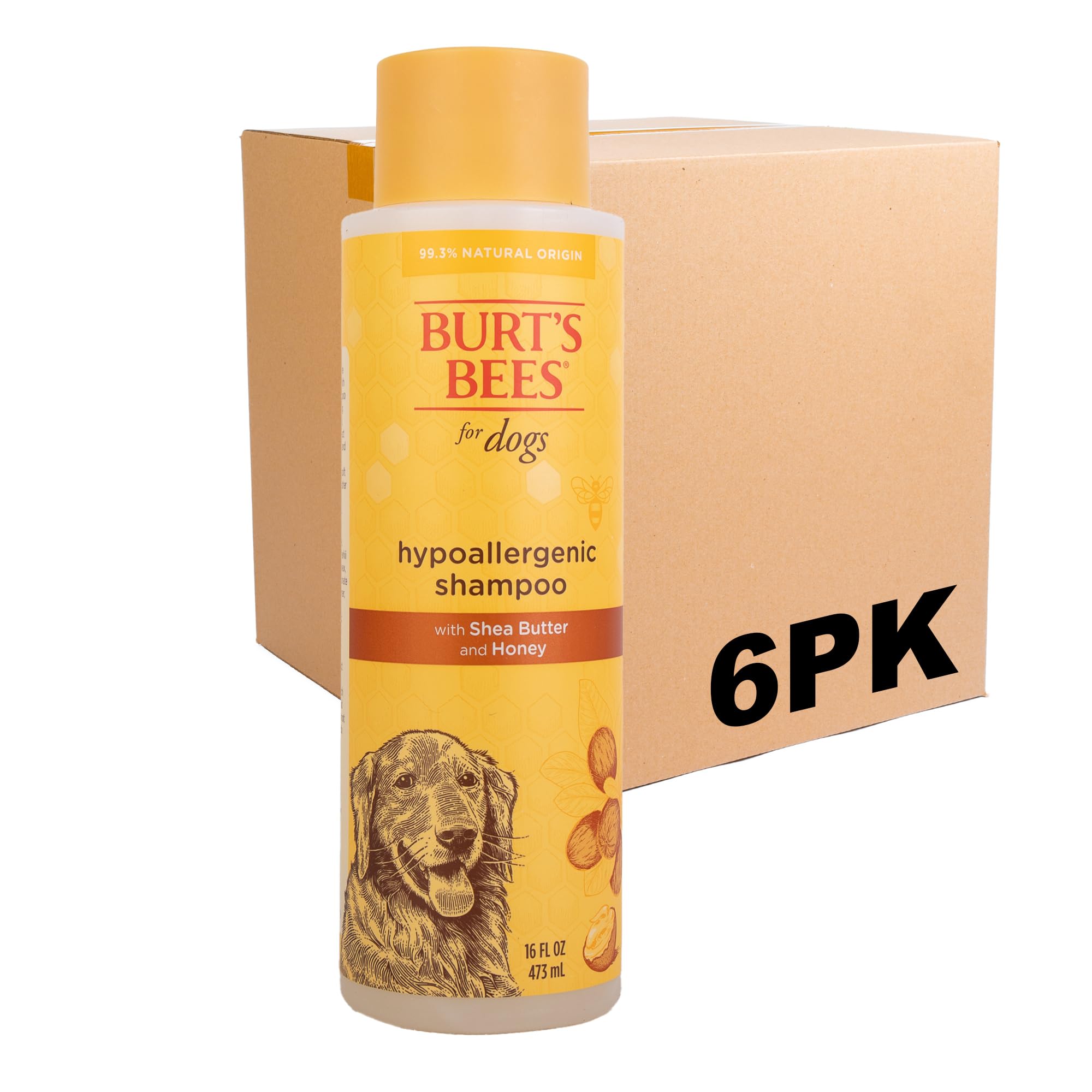 Burt'S Bees For Pets Hypoallergenic Dog Shampoo With Shea Butter & Honey  Dog Shampoo For Sensitive Skin  Cruelty Free, Sulfate