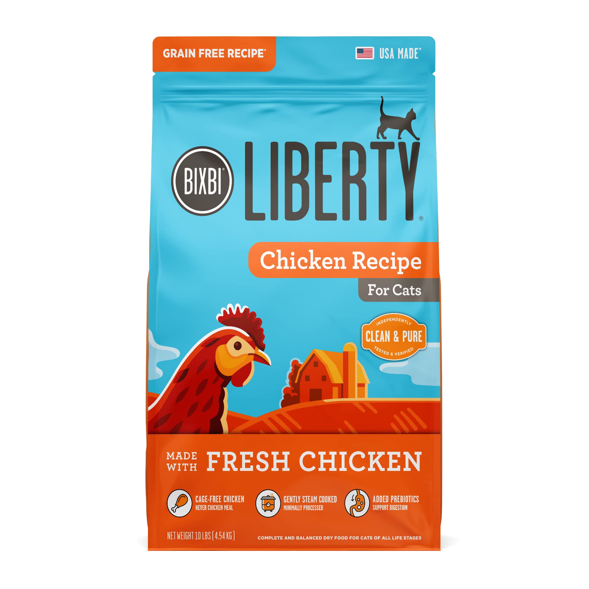 Liberty Dry Food Chicken Recipe for Cats, 3lb