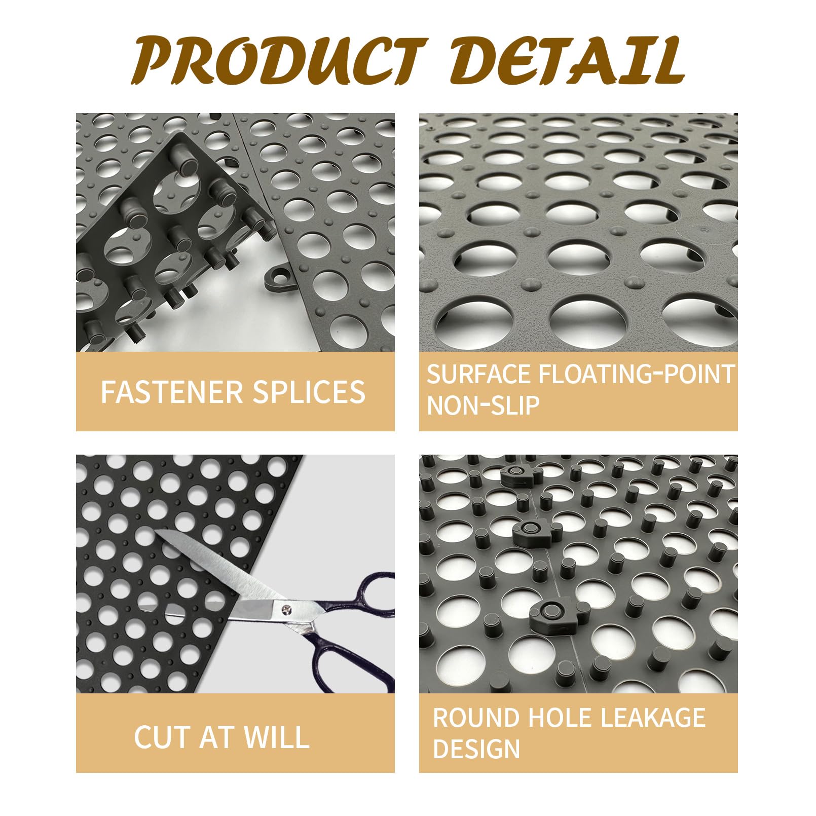 Niwaes Rabbit Cage Mat For Feet - Pack Of 8 Plastic Rabbits Resting Mats 12X12 Bunny Foot Pad Small Animal Cage Accessories For