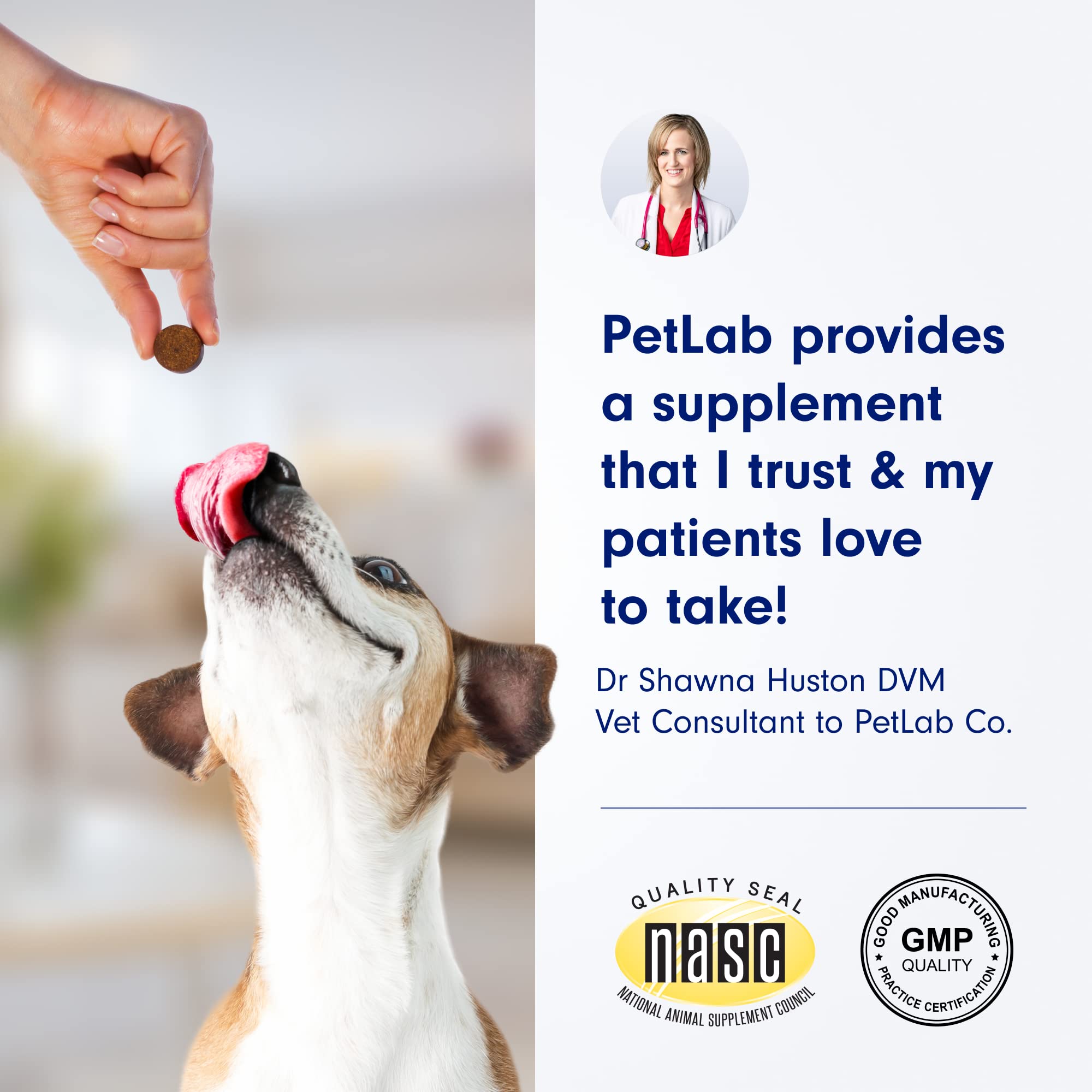 PetLab Co. Skin & Coat Chew - Optimize Scalp and Fur Condition with a Tasty Dog Chew, Packed with Beneficial Fatty Acids, Vitami