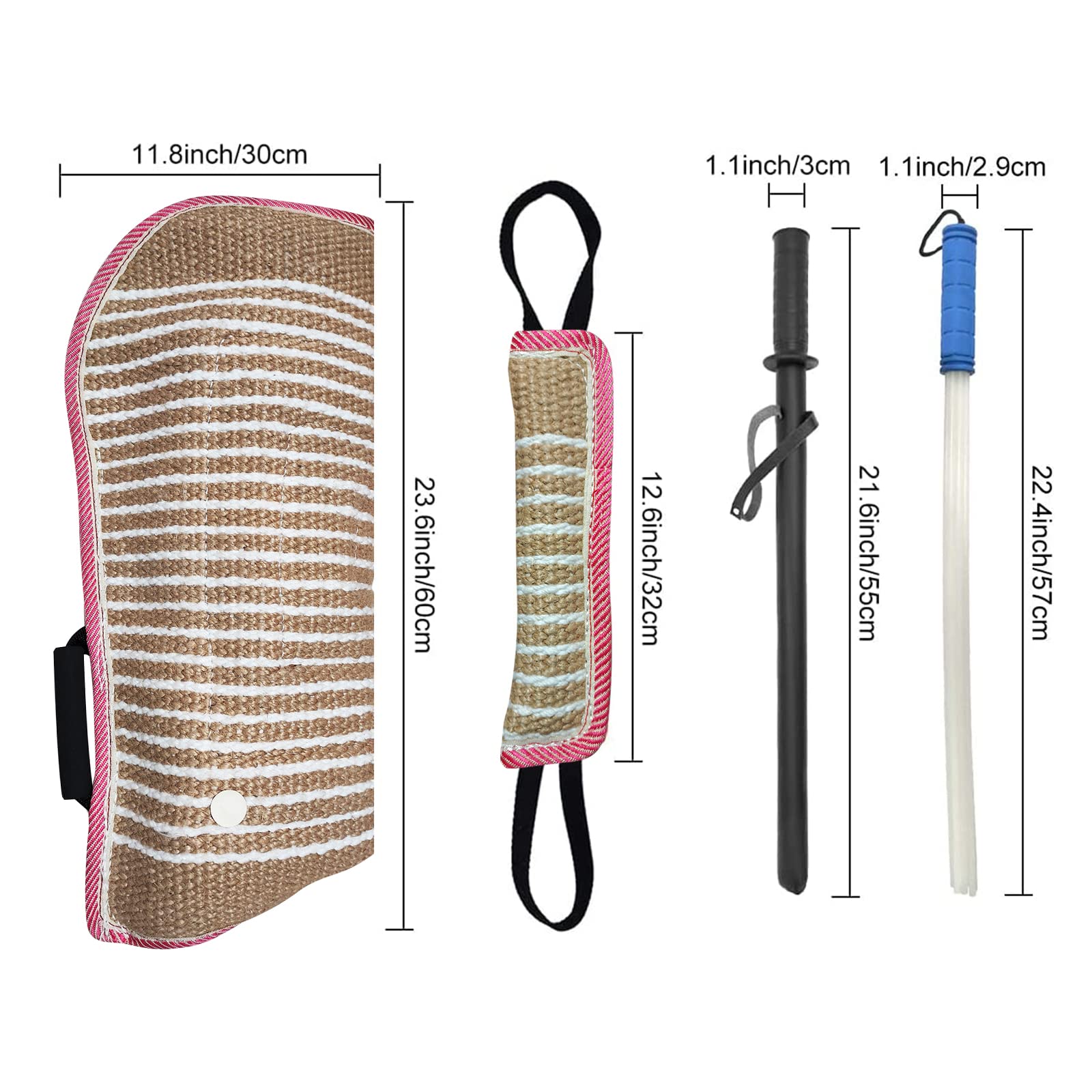 Lwpitty Professional Dog Bite Training Set - Tough Dog Bite Sleeve, Protection For K9, Pitbull, German Shepherd
