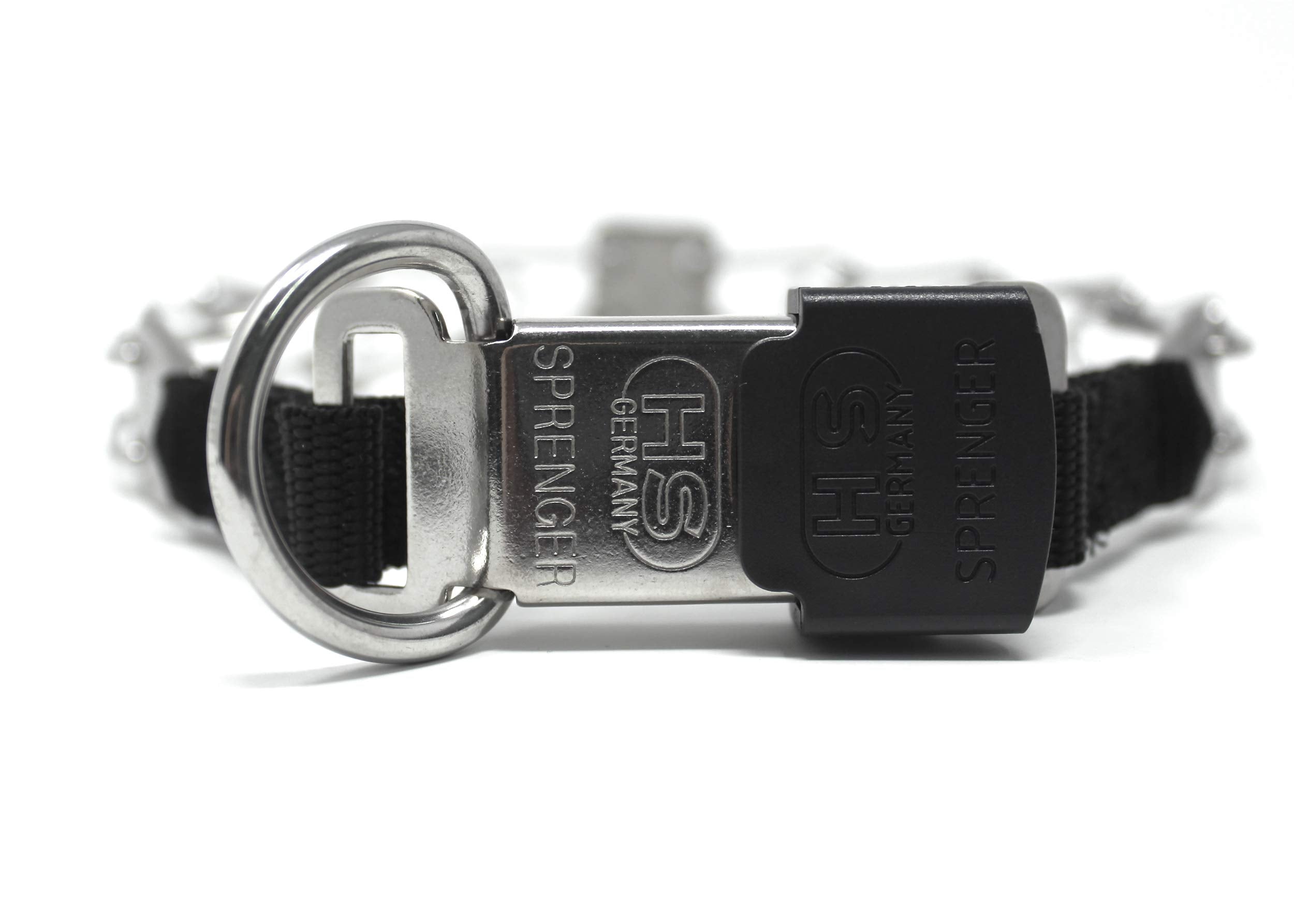 Herm Sprenger Stainless Steel Prong Dog Training Collar With Quick Release Buckle Ultra-Plus Pet Pinch Collar No-Pull Collar For Dogs Made In Germany 2.25Mm X 16In Small