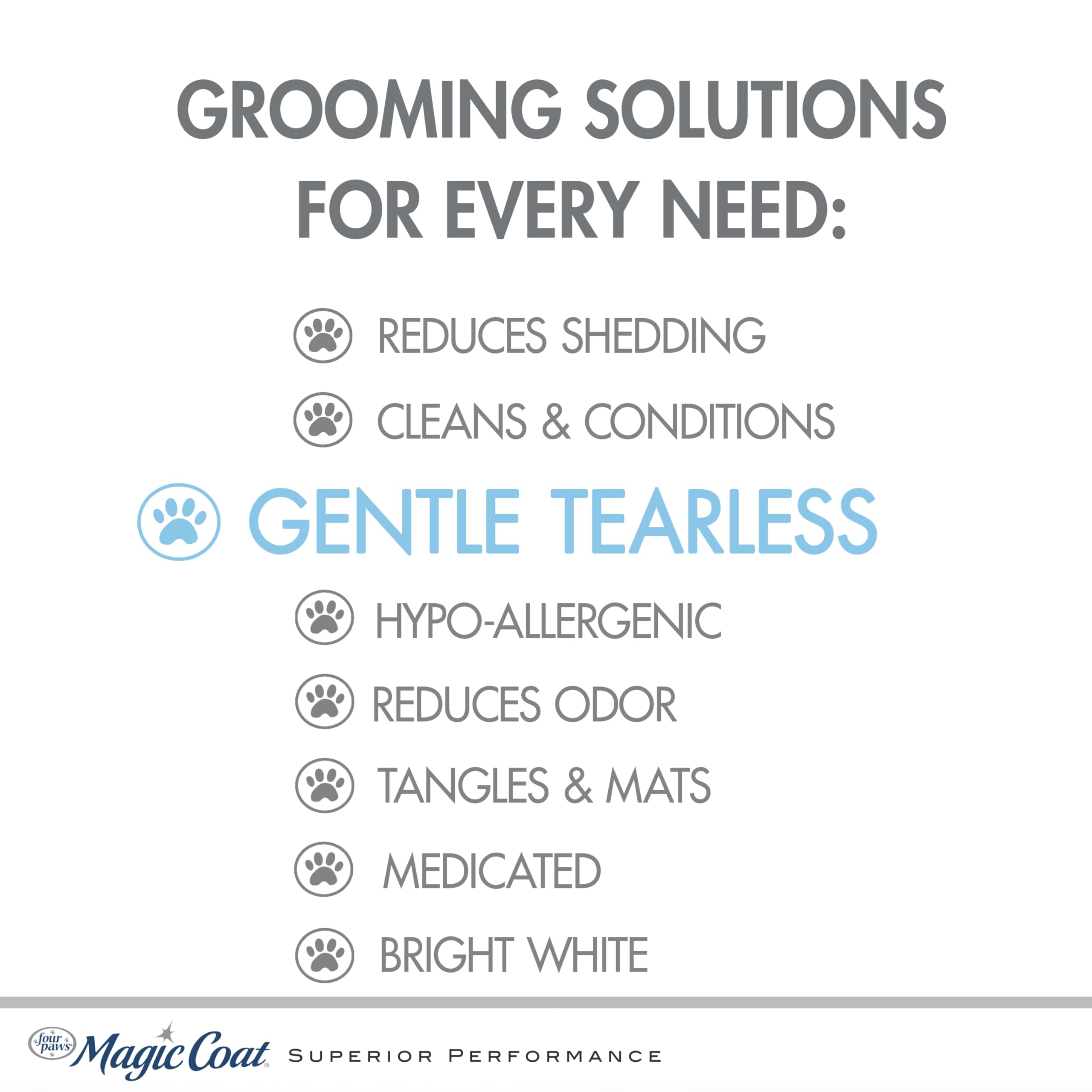 Four Paws 3 Bottles Of Magic Coat Tear-Free With Aloe Vera Puppy Shampoo, 16 Ounces Per Bottle