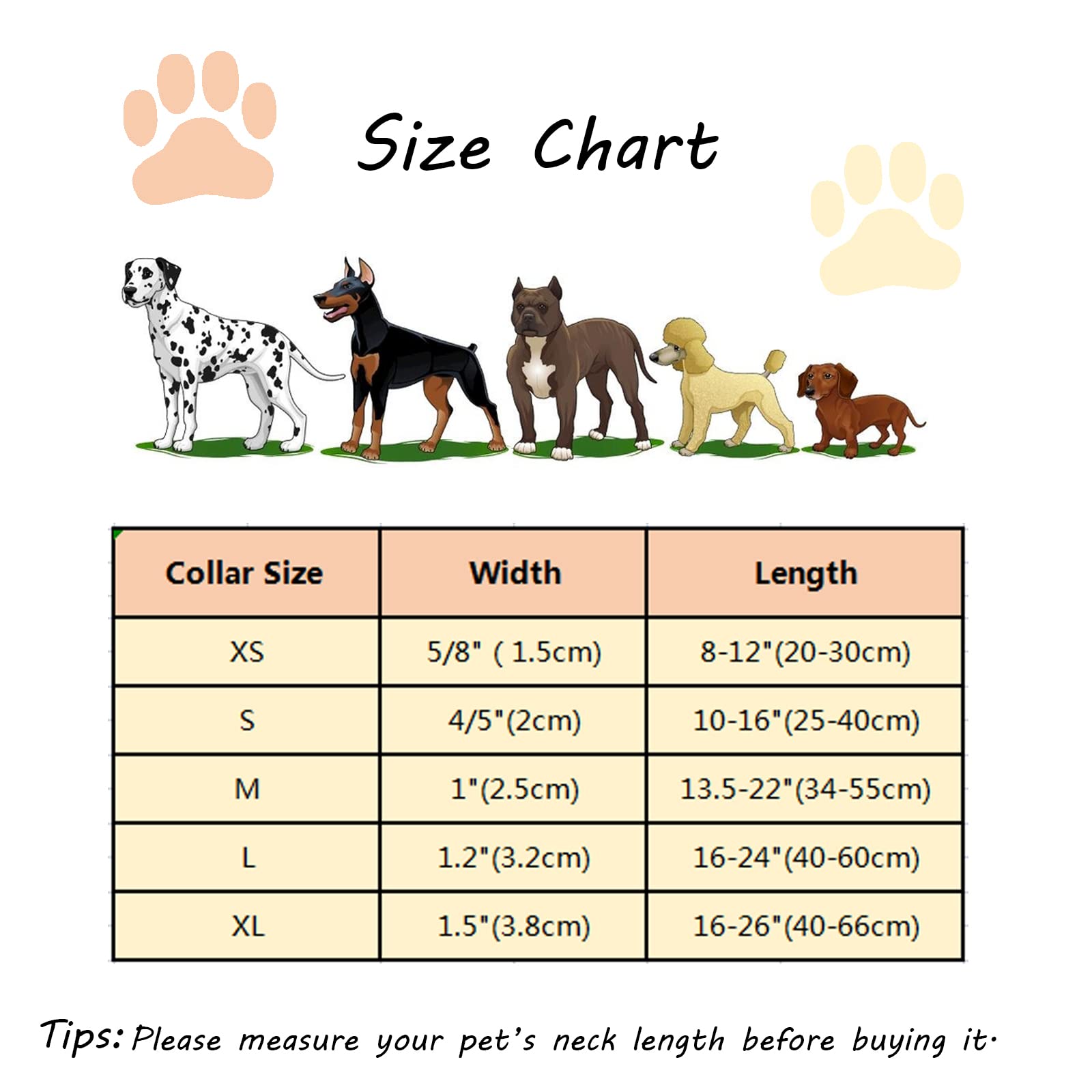 Up Urara Pup Valentine'S Dog Collar, Pink Heart Pattern, Adjustable Size (10-16 Inches), Premium Cotton, Sturdy Metal Buckle, Pe