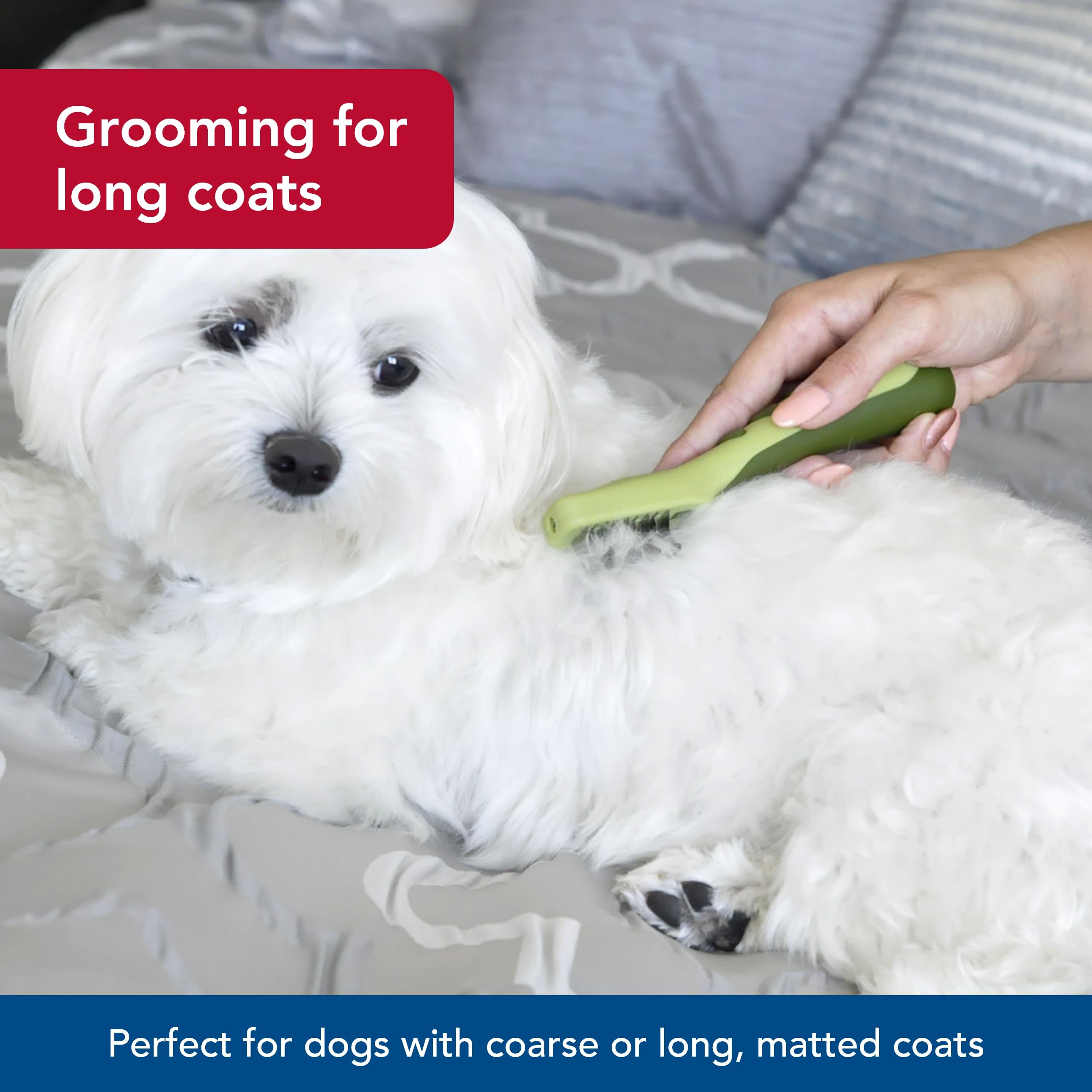 Coastal Pet Safari Dematting Comb - Brush For Dogs With Coarse, Matted Or Medium To Long Hair Coats - One Size