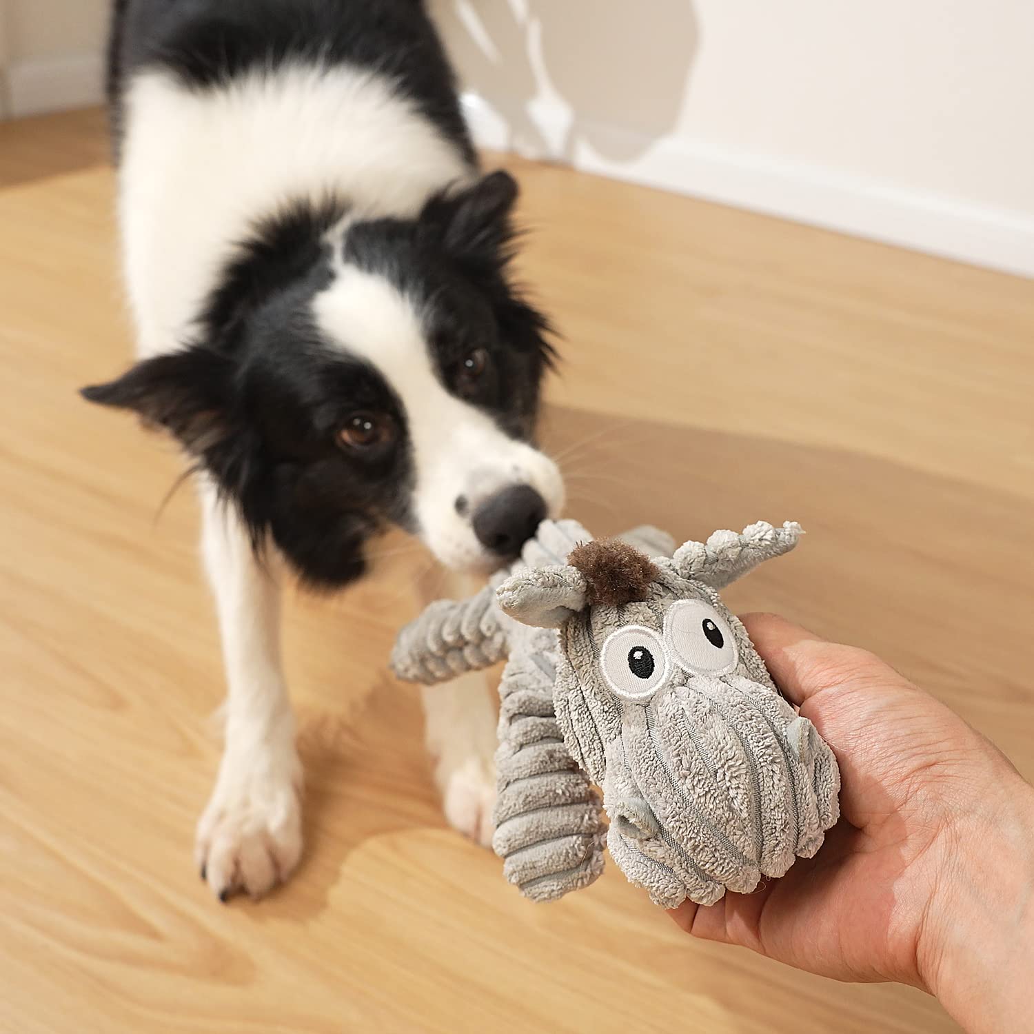 Sedioso Dog Toy, Dog Plush Toy For Large Breed, Cute Squeaky Dog Toys With Crinkle Paper, Dog Chew Toys For Puppy, Small, Middle, Big Dogs