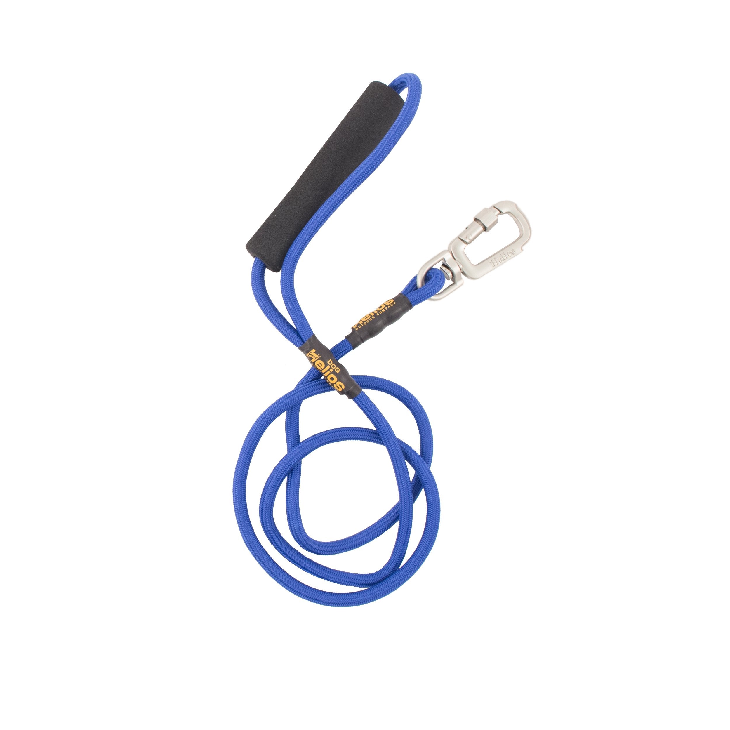 Helios Bark-Mudder Easy Tension 3M Reflective Endurance 2-in-1 Adjustable Dog Leash and Harness, Small, Blue