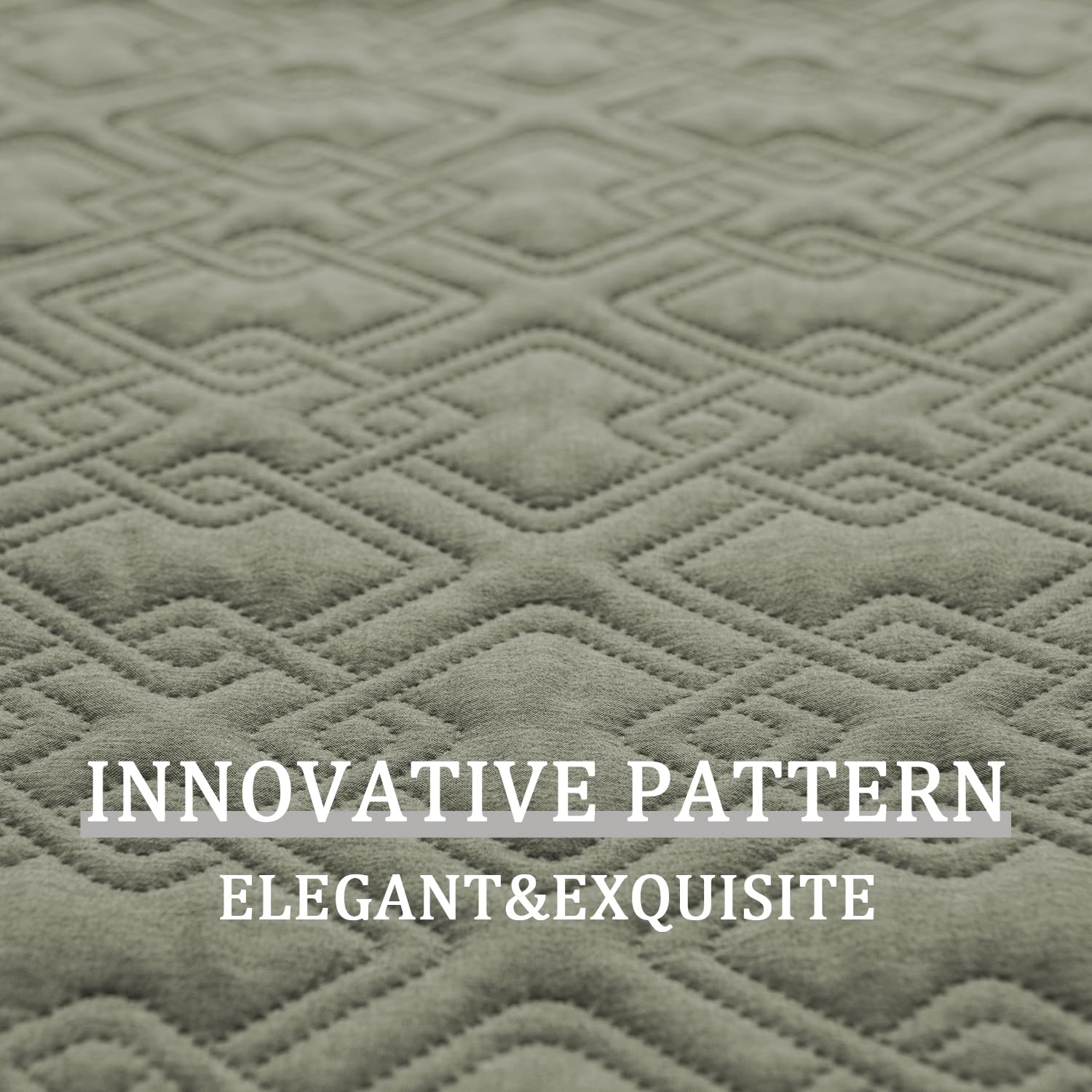 Fuguitex Waterproof Dog Bed Cover Dog Blanket For Pet Furniture Bed Couch Sofa Reversible Linen Texture(30''*53'',Pea Green+Pea