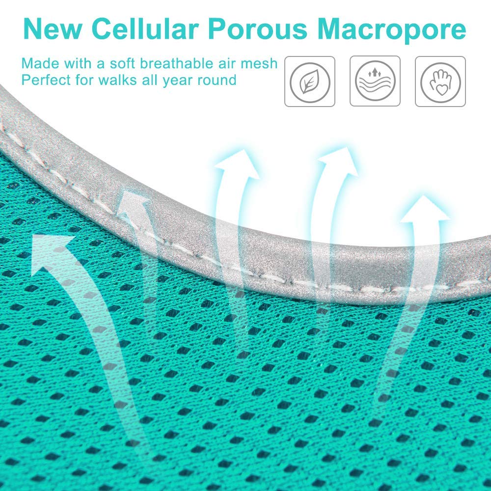 Puppy Harness And Leash Set - Dog Vest Harness For Small Dogs Medium Dogs- Adjustable Reflective Step In Harness For Dogs - Soft Mesh Comfort Fit No Pull No Choke (Xs, Lake Blue)