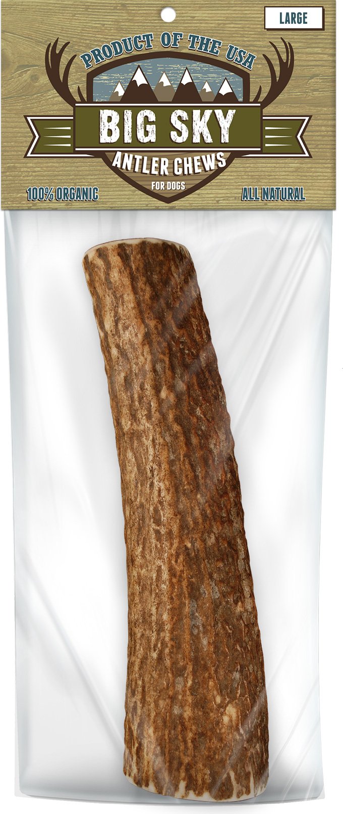 Big Sky Antler Chew, Large 1Ct