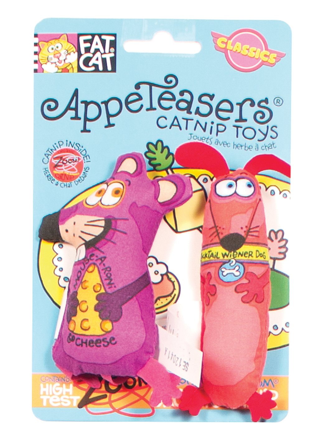Bamboo Fat Cat 650027 Class Appeteasers Toy(Asst Creatures)