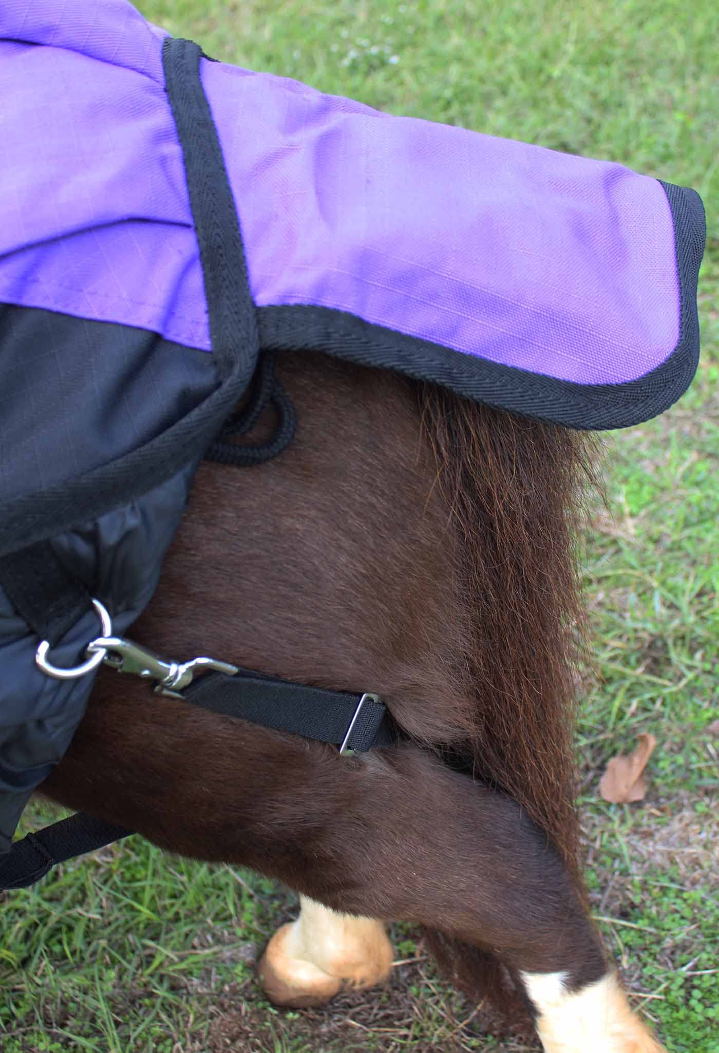 Challenger 40'' 1200D Miniature Weanling Donkey Pony Horse Foal Winter Blanket 51975Pr