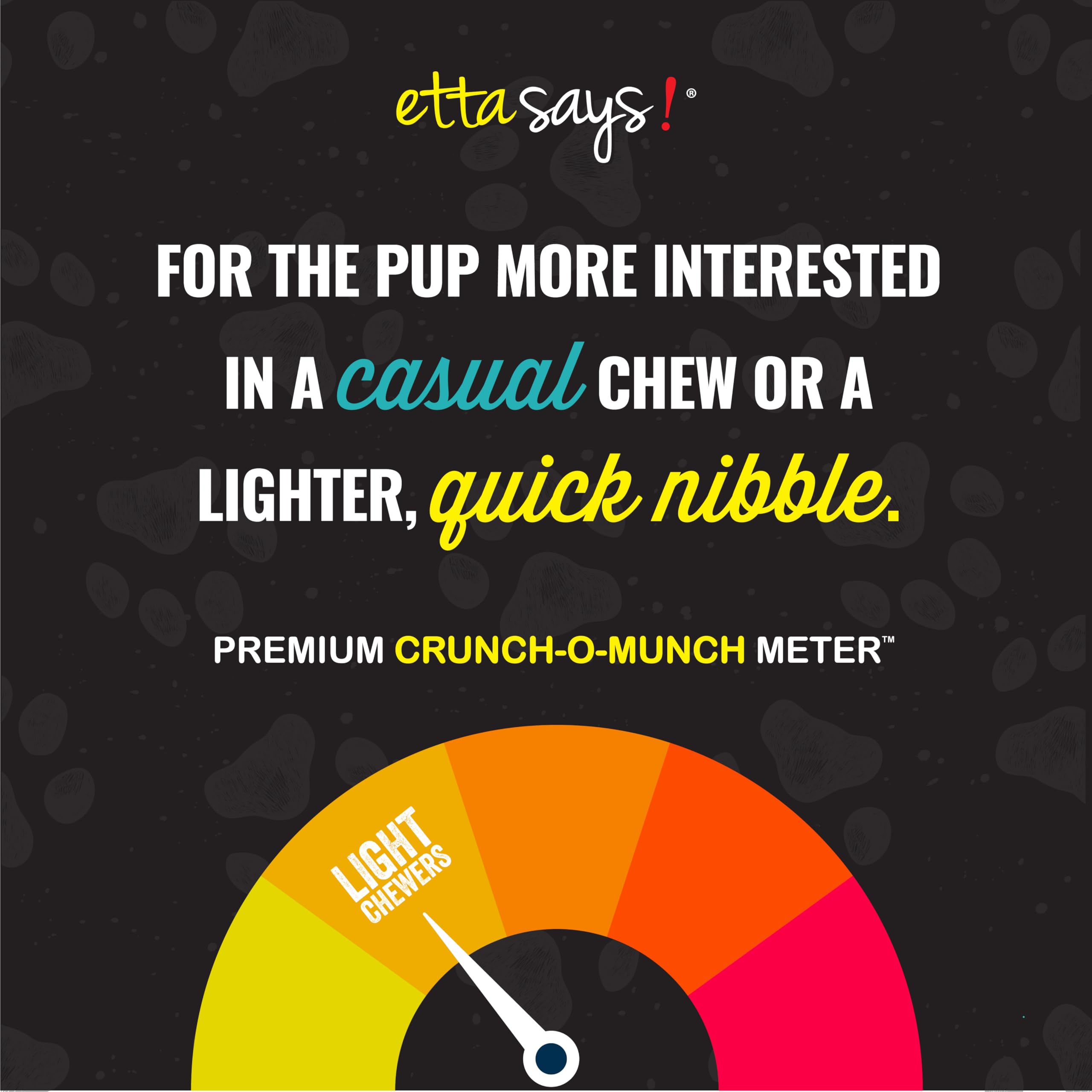etta says! Premium Crunchy 7 Elk Dog Chews - Grain-Free Dog Treats, Good for Teeth, Easy to Digest - Made in The USA (20 Count P