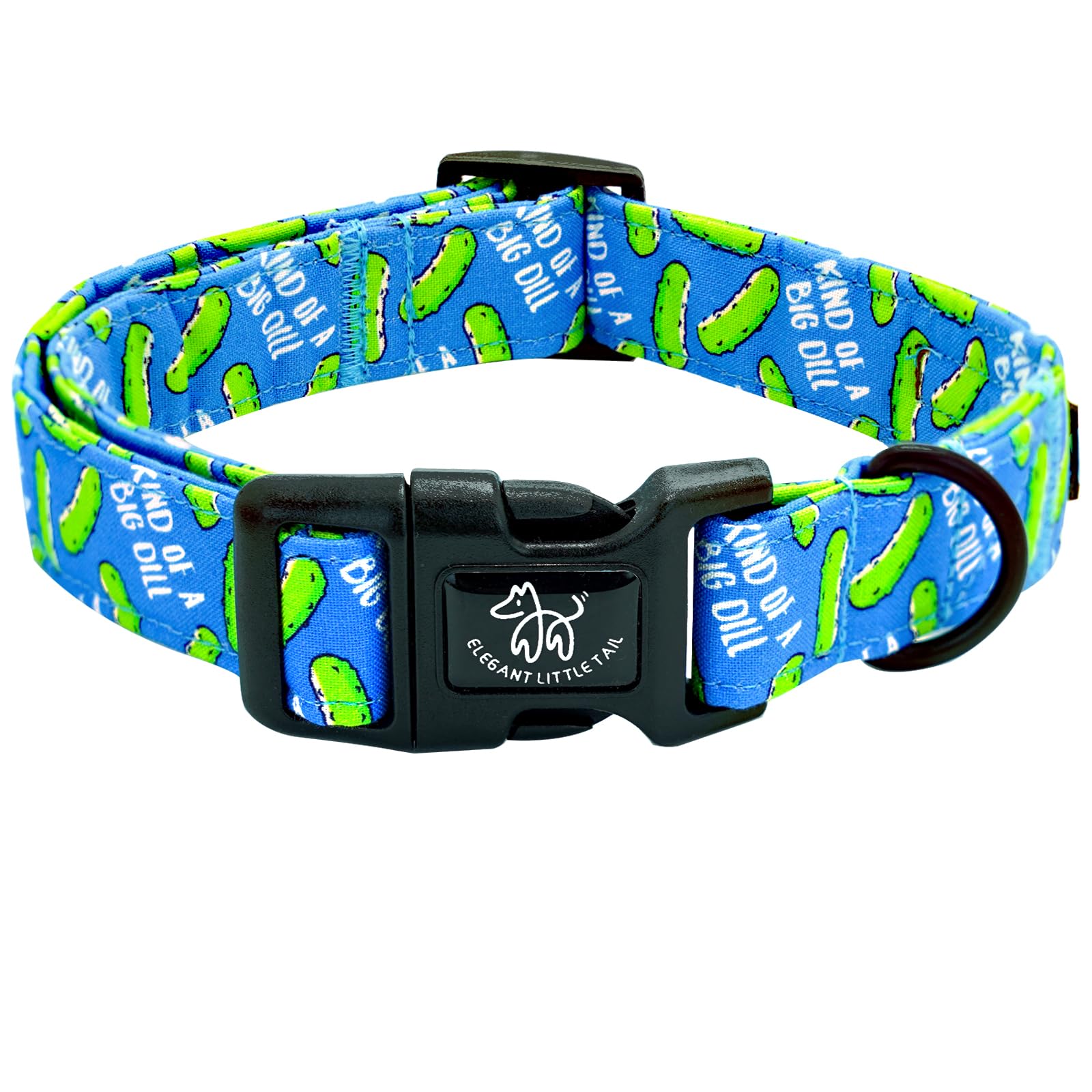 Elegant Little Tail Dog Collar, Pet Collar Blue Puppy Collar Plastic Durable Holiday Female Or Male Cotton Adjustable Pet Collar