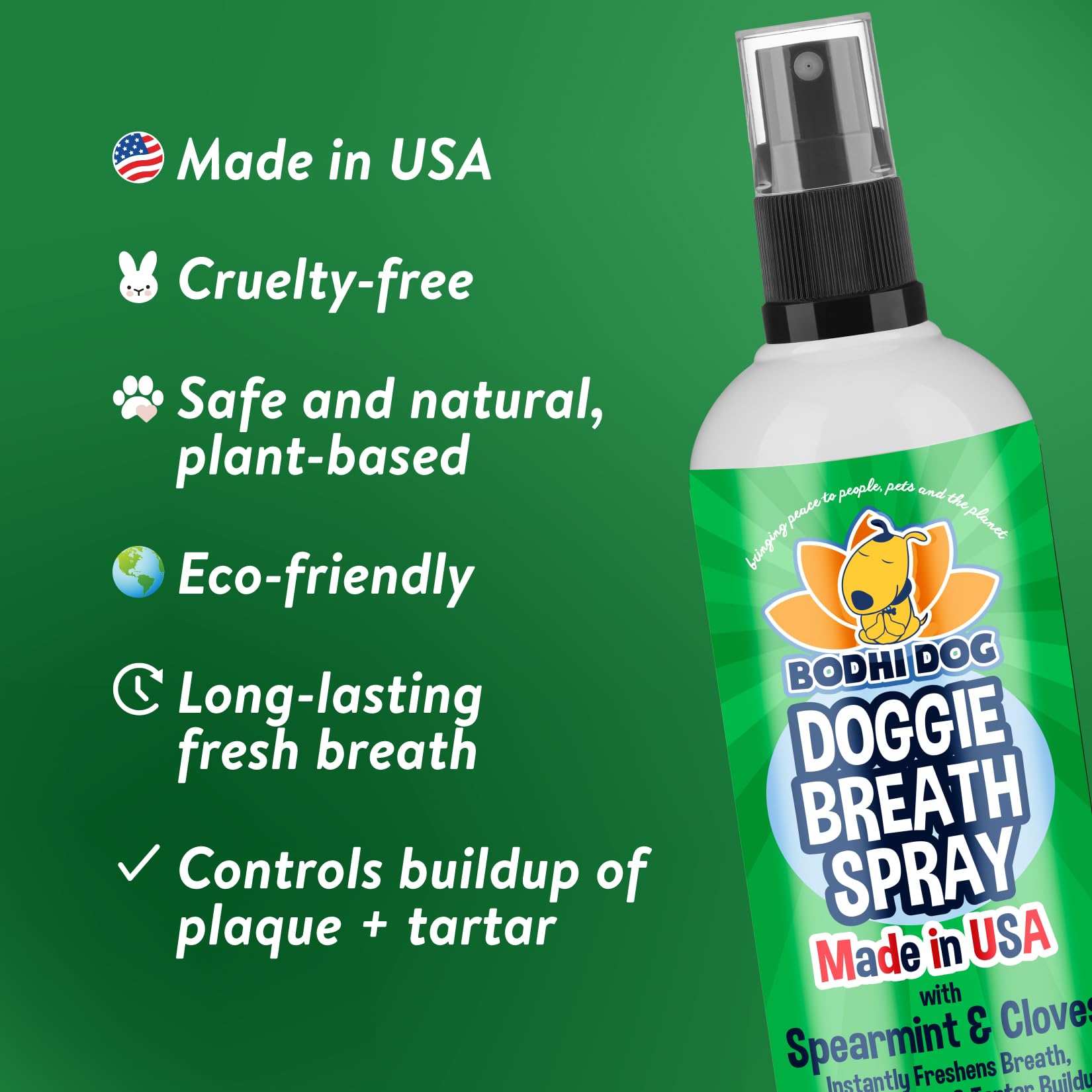 Bodhi Dog Large Natural Dog Breath Freshener for Dogs Teeth and Healthy Gums  Best for Tartar Cleaning, Plaque Remover & Fresh D