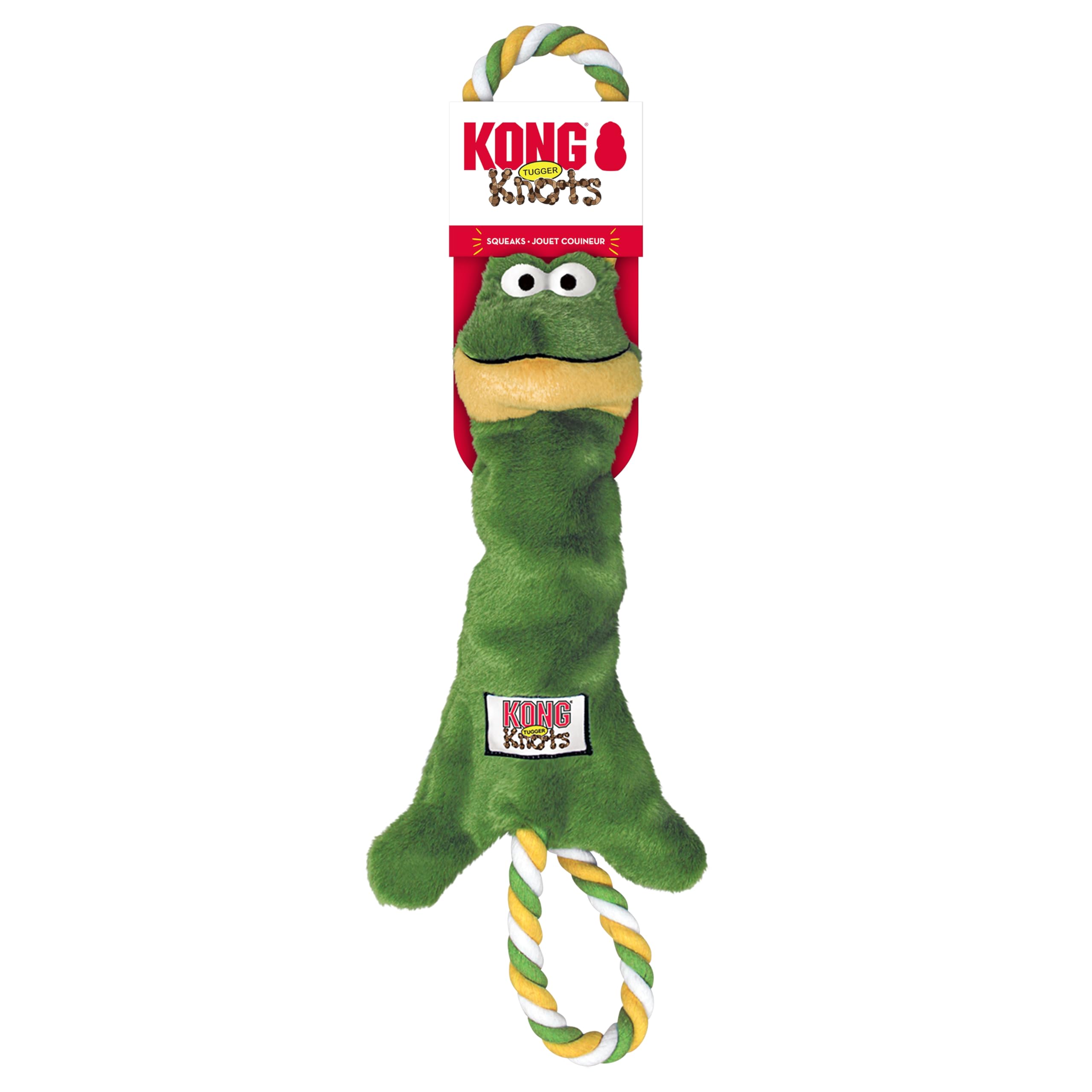 Kong Tugger Knots Frog Md/Lg