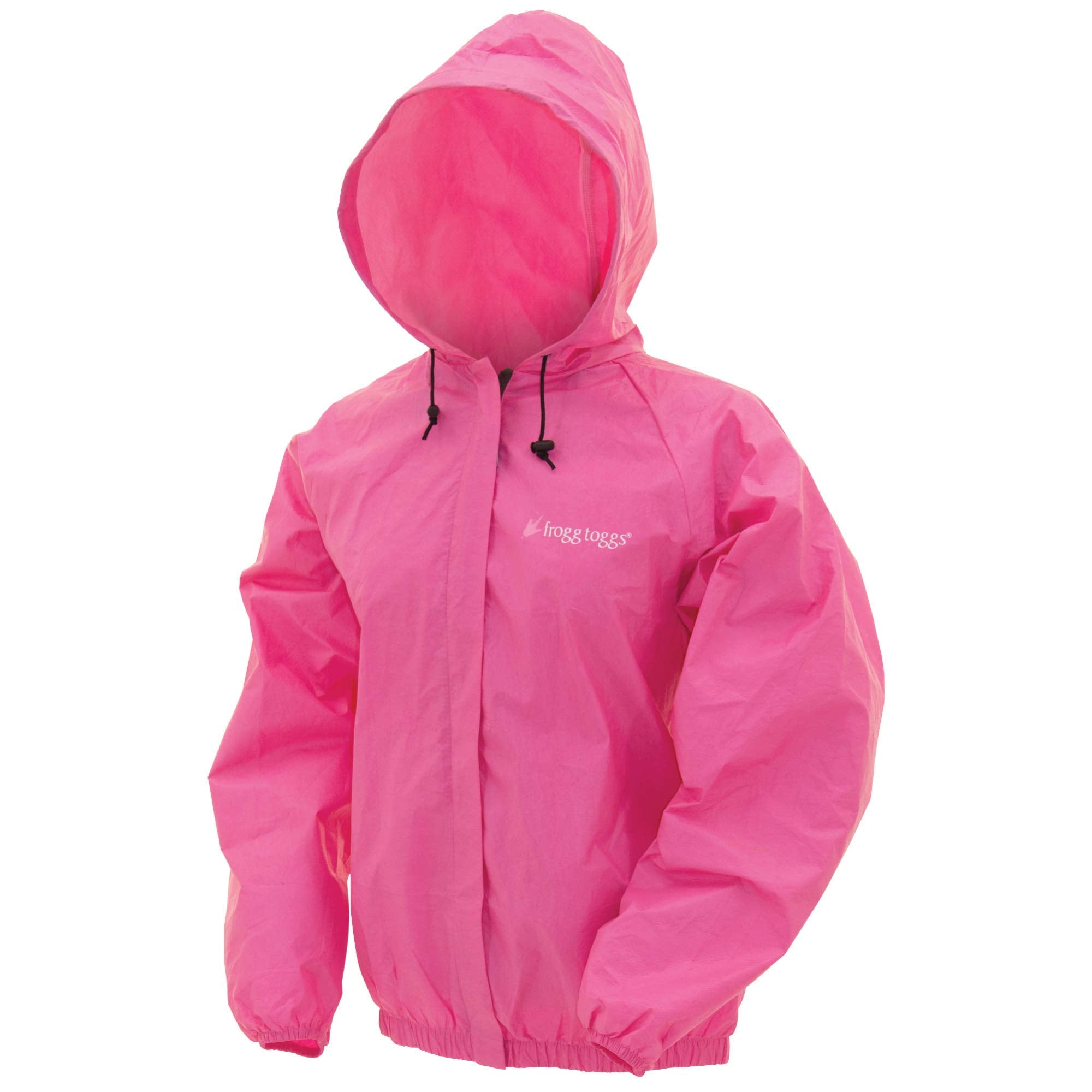 Frogg Toggs Womens Standard Ultra-Lite2 Waterproof Breathable Rain Jacket, Pink, Medium