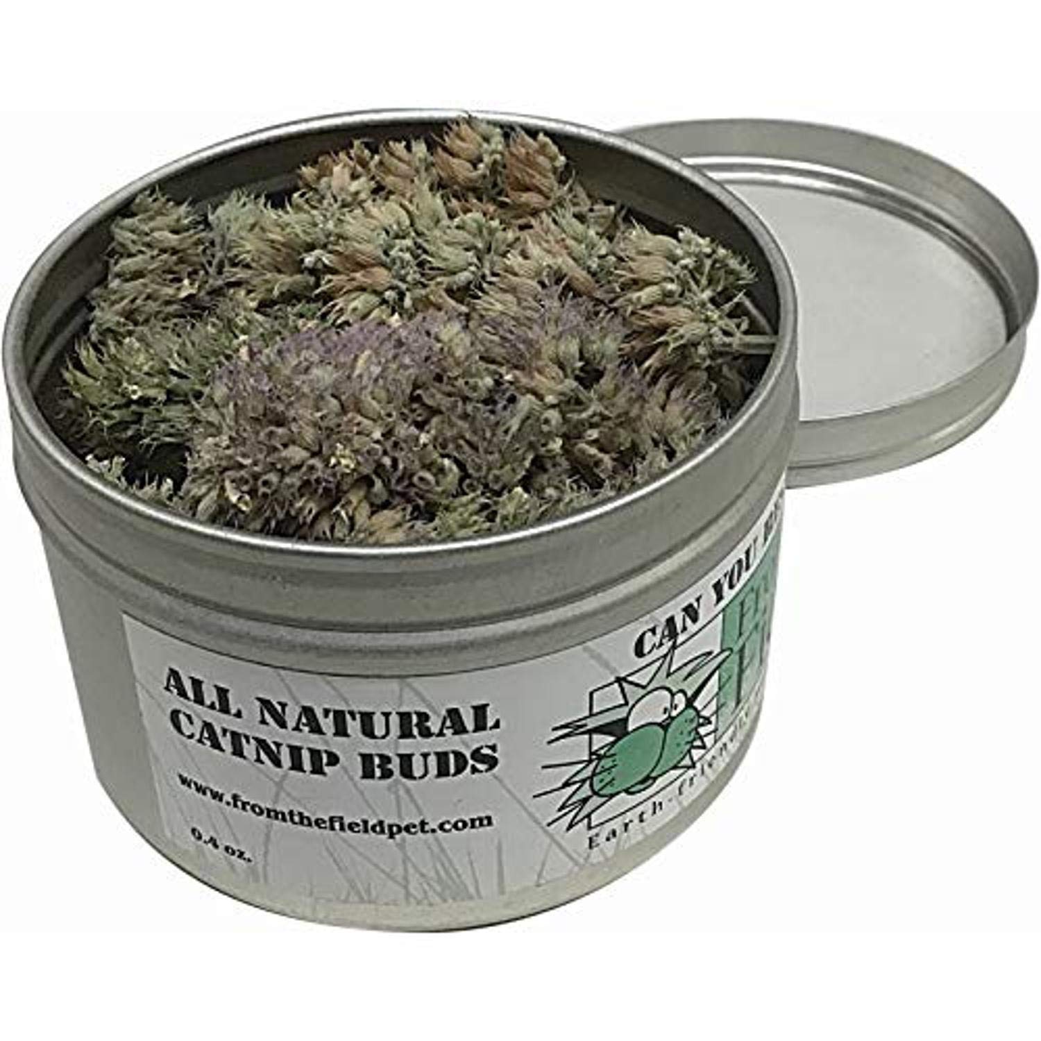 from The Field | Premium Whole Catnip Buds for Cats | Organic, USA-Grown, Fresh & Potent | Natural, Eco-Friendly Cat Treat for P