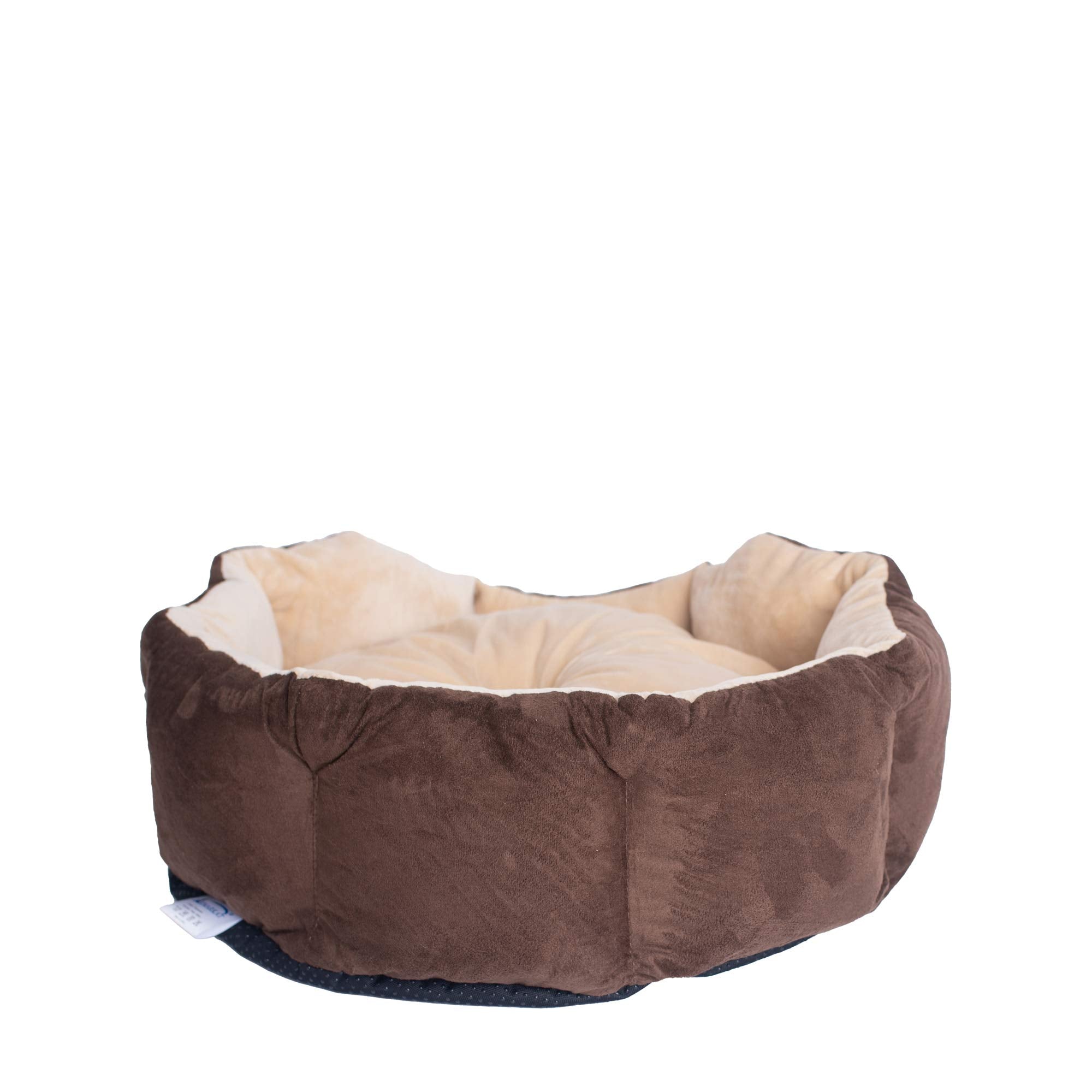 Armarkat C01HKF/MH Cozy Pet Bed 20-Inch Diameter, Mocha Beige