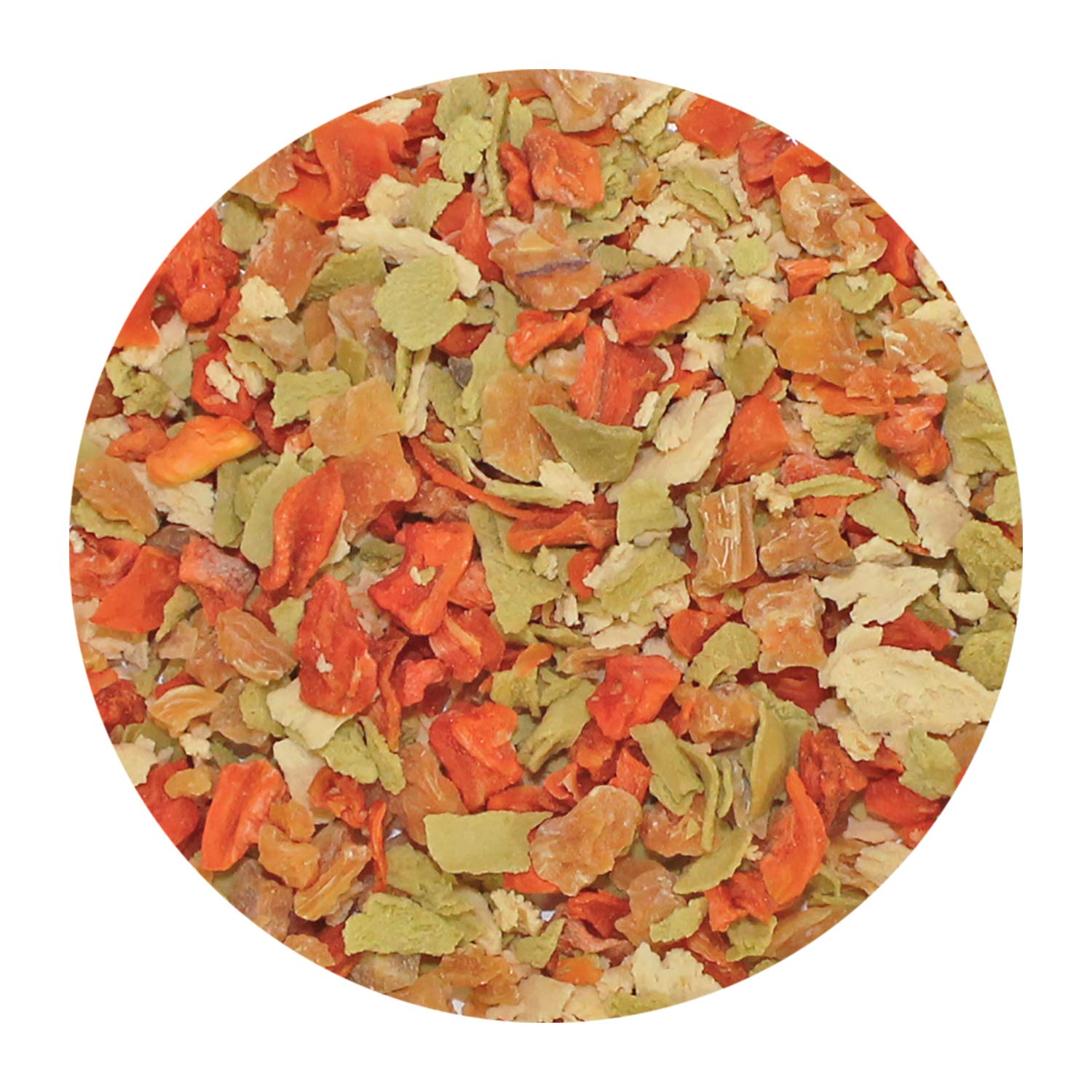 Exotic Nutrition Veggie Blend - Healthy Natural Mixed Dried Vegetable Treat - Sweet Potatoes, Carrots, Peas - for Degus, Chinchi