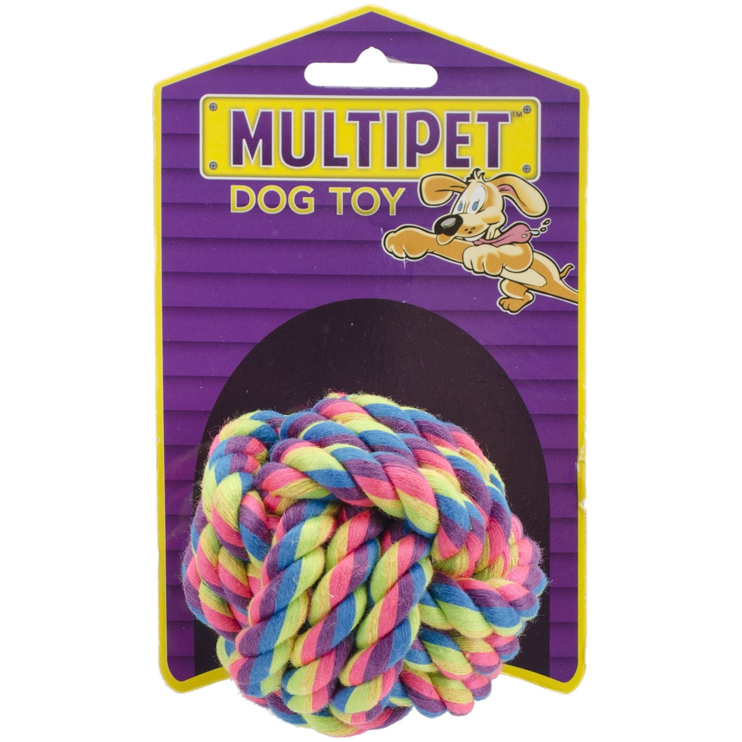 Multipet 2.5' Nuts For Knots Dog Toy